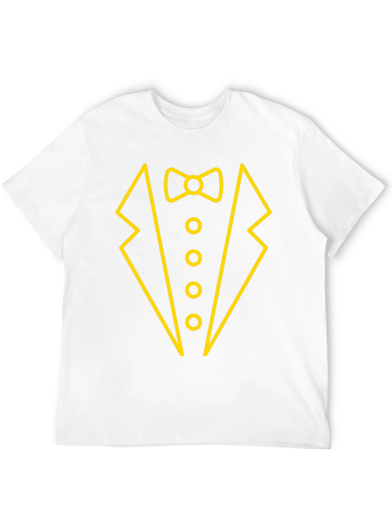 Tuxedo Graphic T-Shirt - Novelty Party Tee