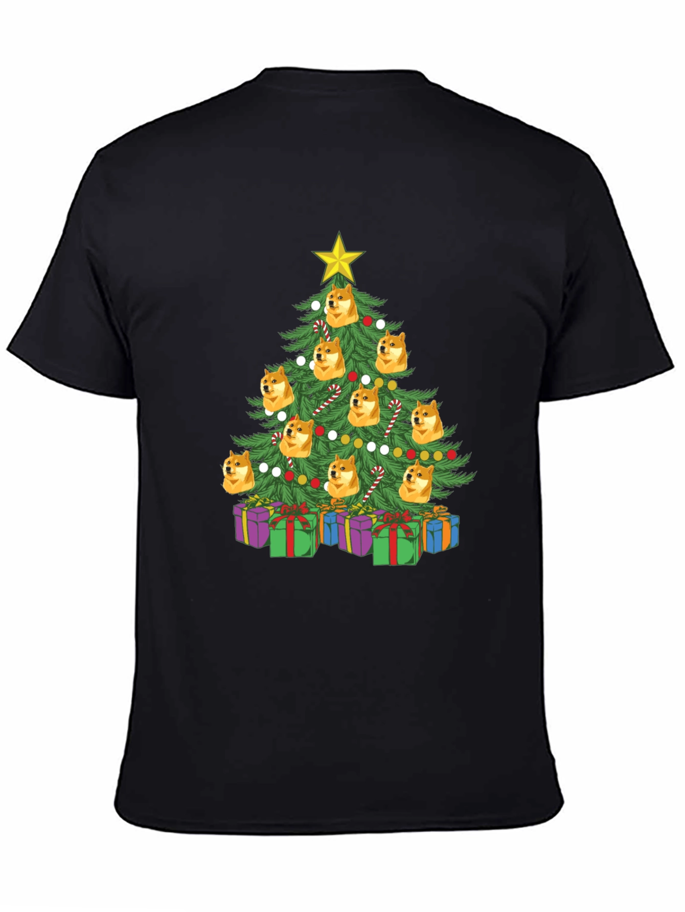 Doge Christmas Tree T-Shirt
