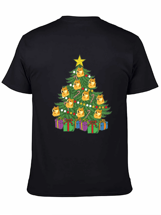 Doge Christmas Tree T-Shirt