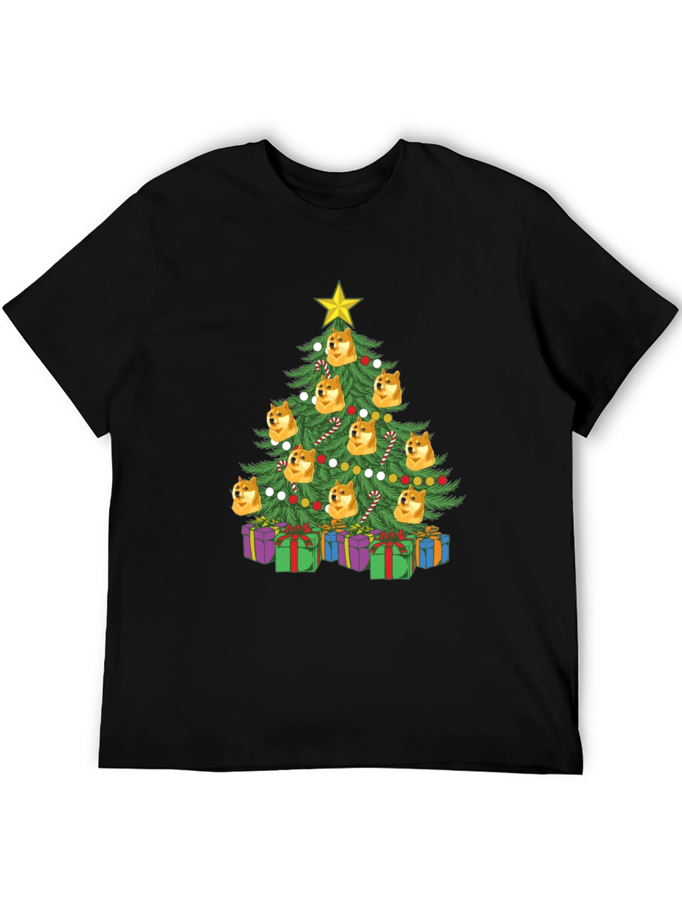 Doge Christmas Tree T-Shirt