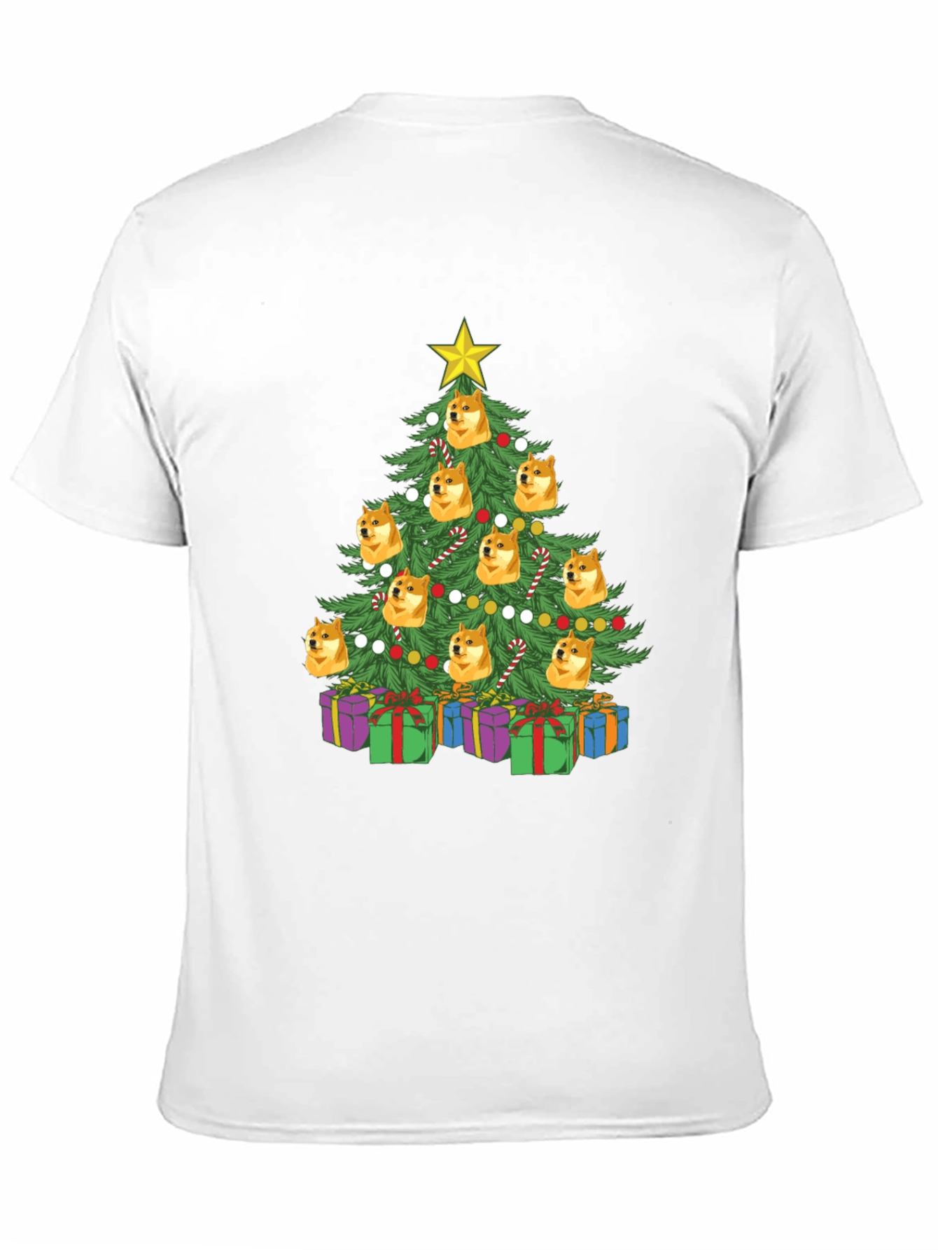 Doge Christmas Tree T-Shirt