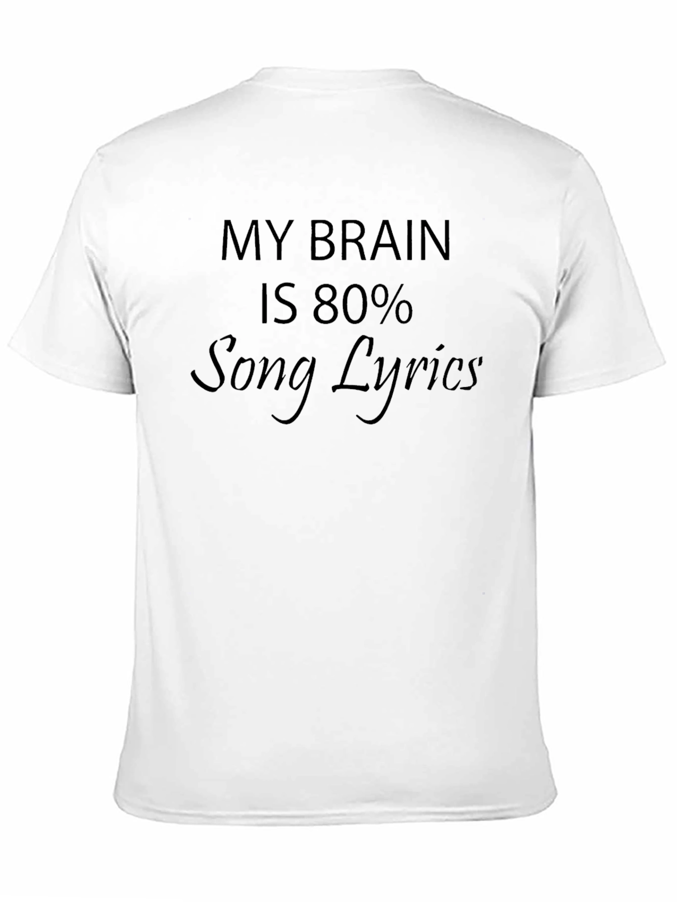 Funny Song Lyrics T-Shirt