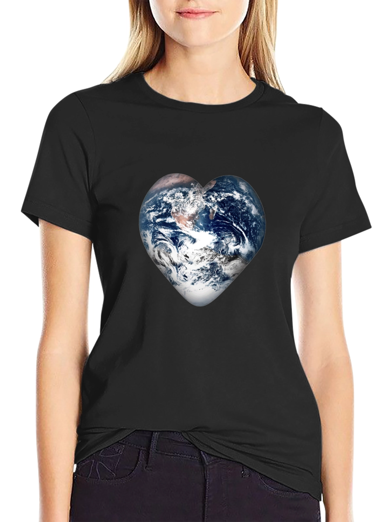 Earth Heart T-Shirt - Love Our Planet