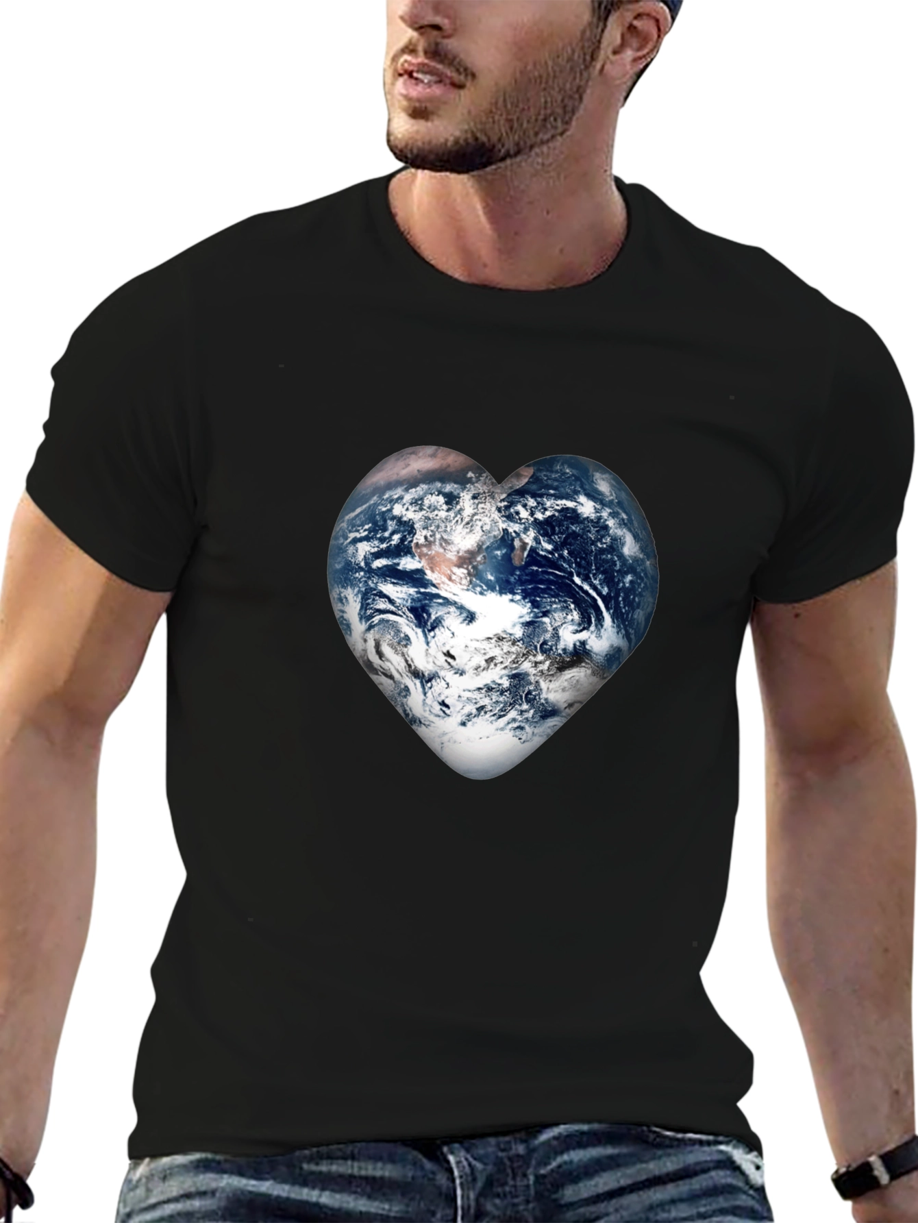 Earth Heart T-Shirt - Love Our Planet