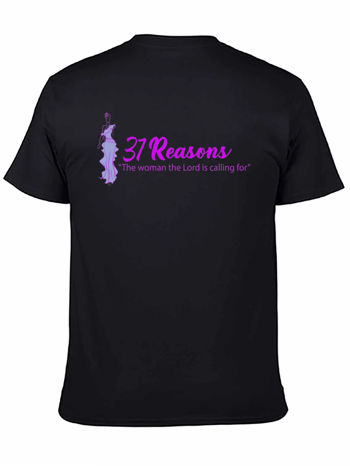 37 Reasons Graphic T-Shirt Black