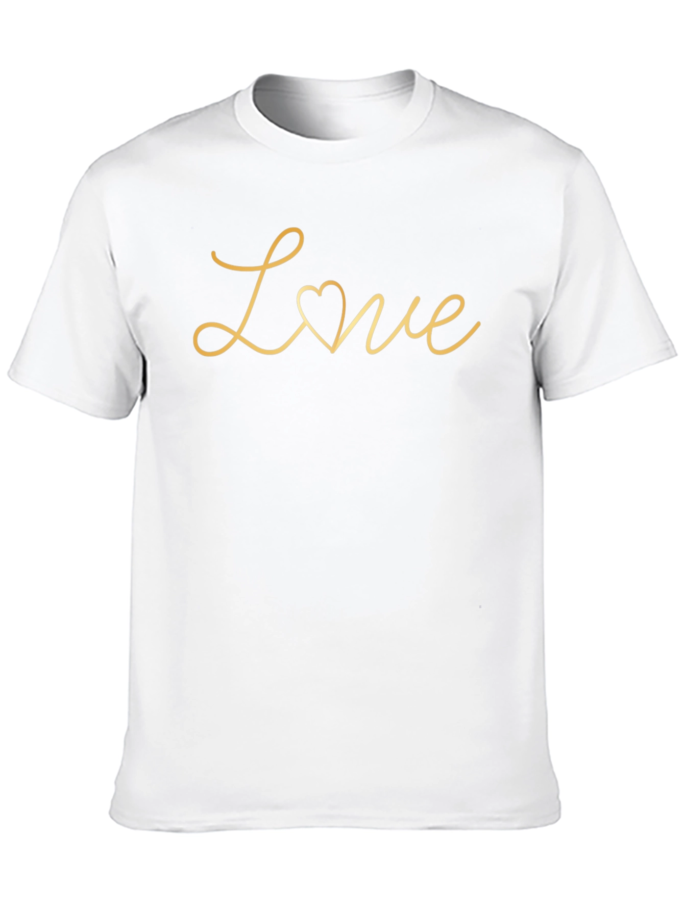 Love Heart Graphic Tee - Stylish Casual Comfort