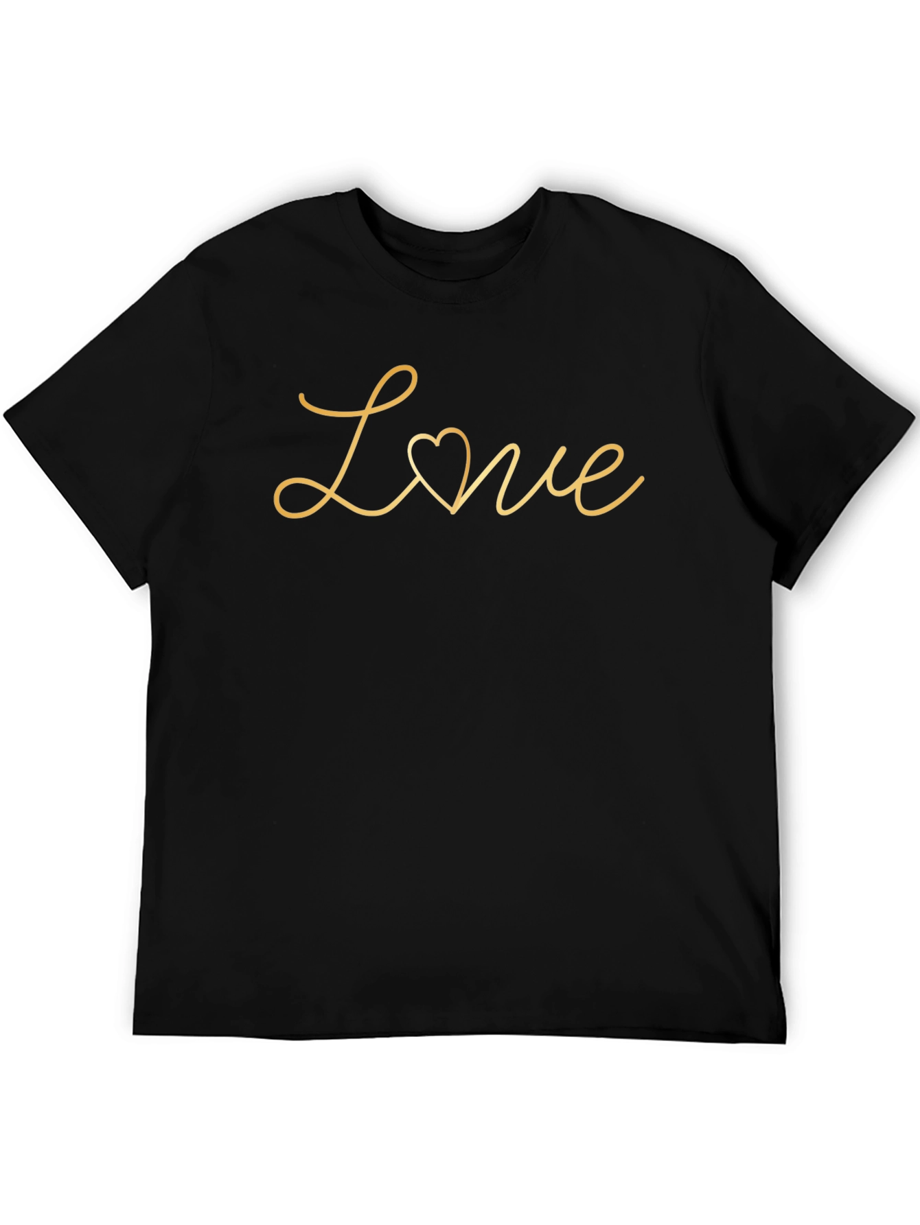 Love Heart Graphic Tee - Stylish Casual Comfort