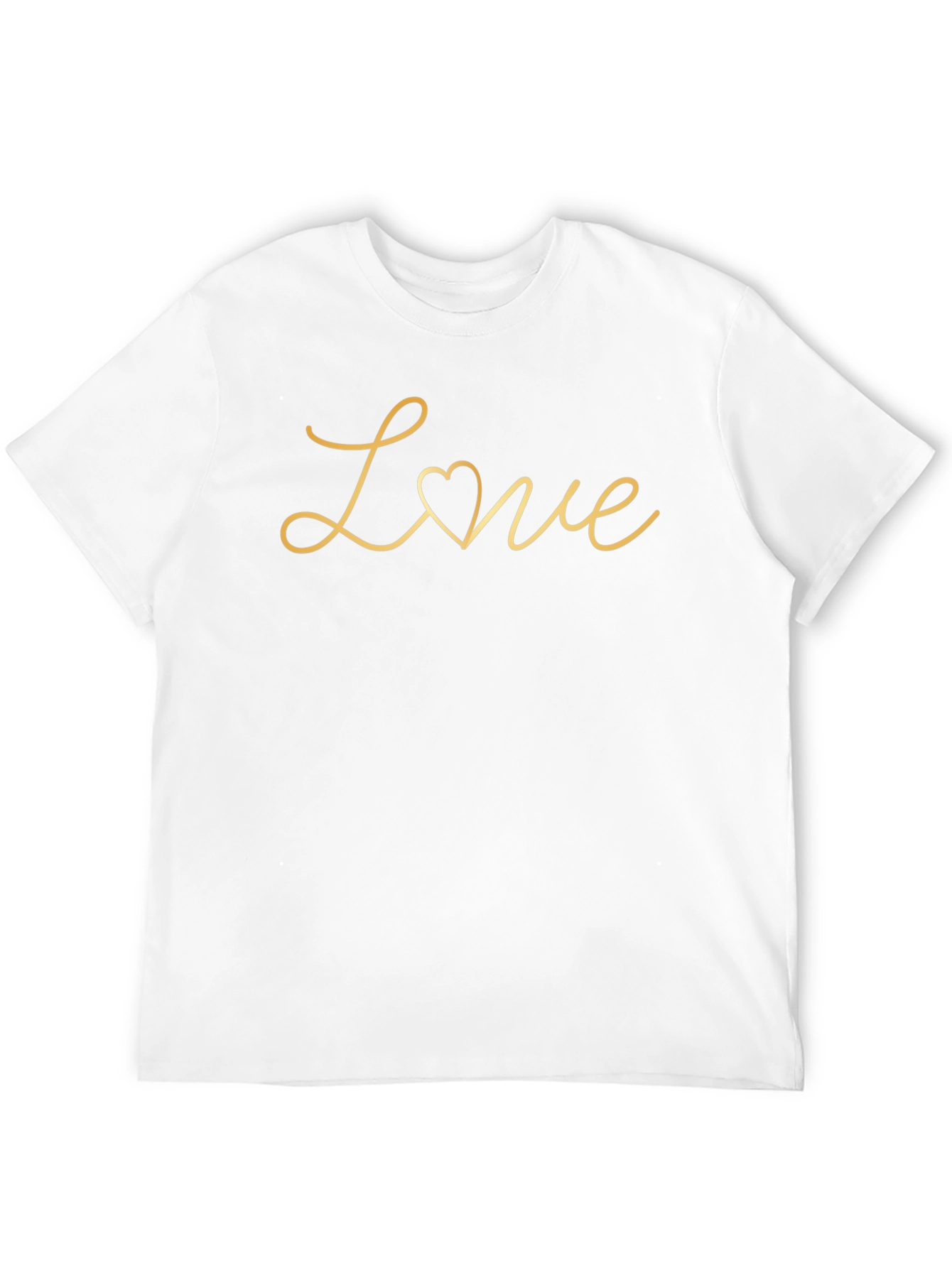 Love Heart Graphic Tee - Stylish Casual Comfort