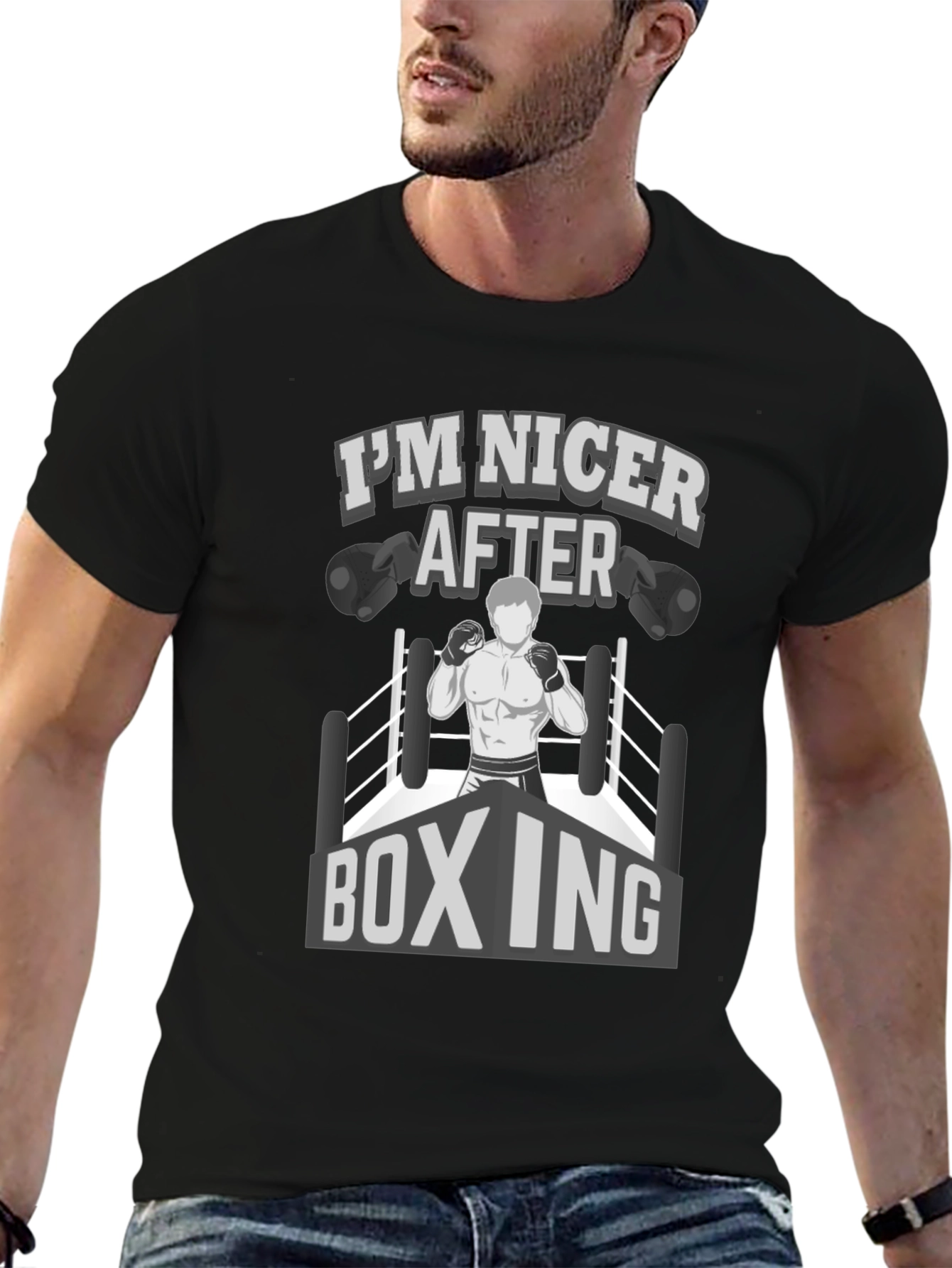 Im Nicer After Boxing Graphic T-Shirt