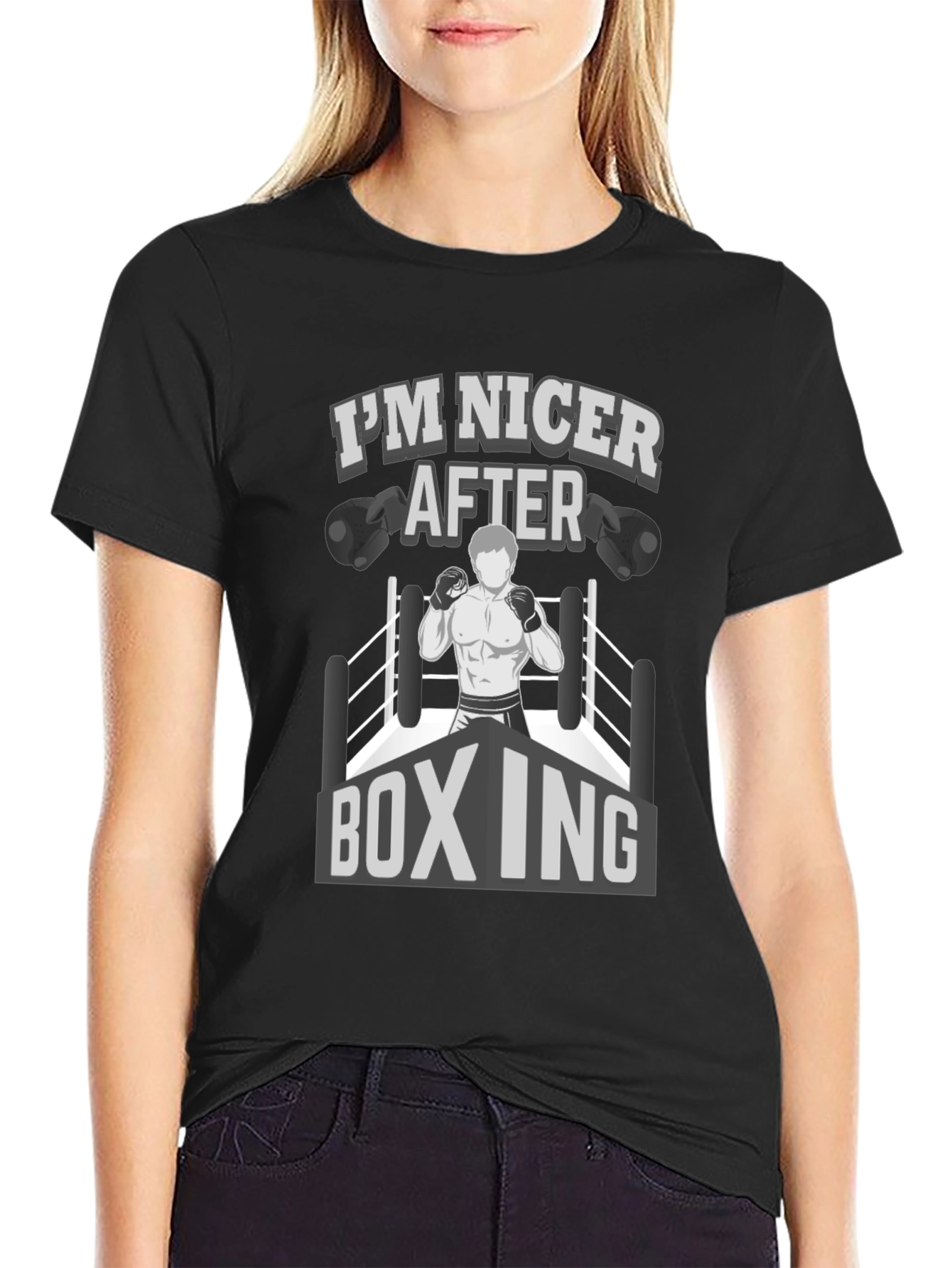 Im Nicer After Boxing Graphic T-Shirt