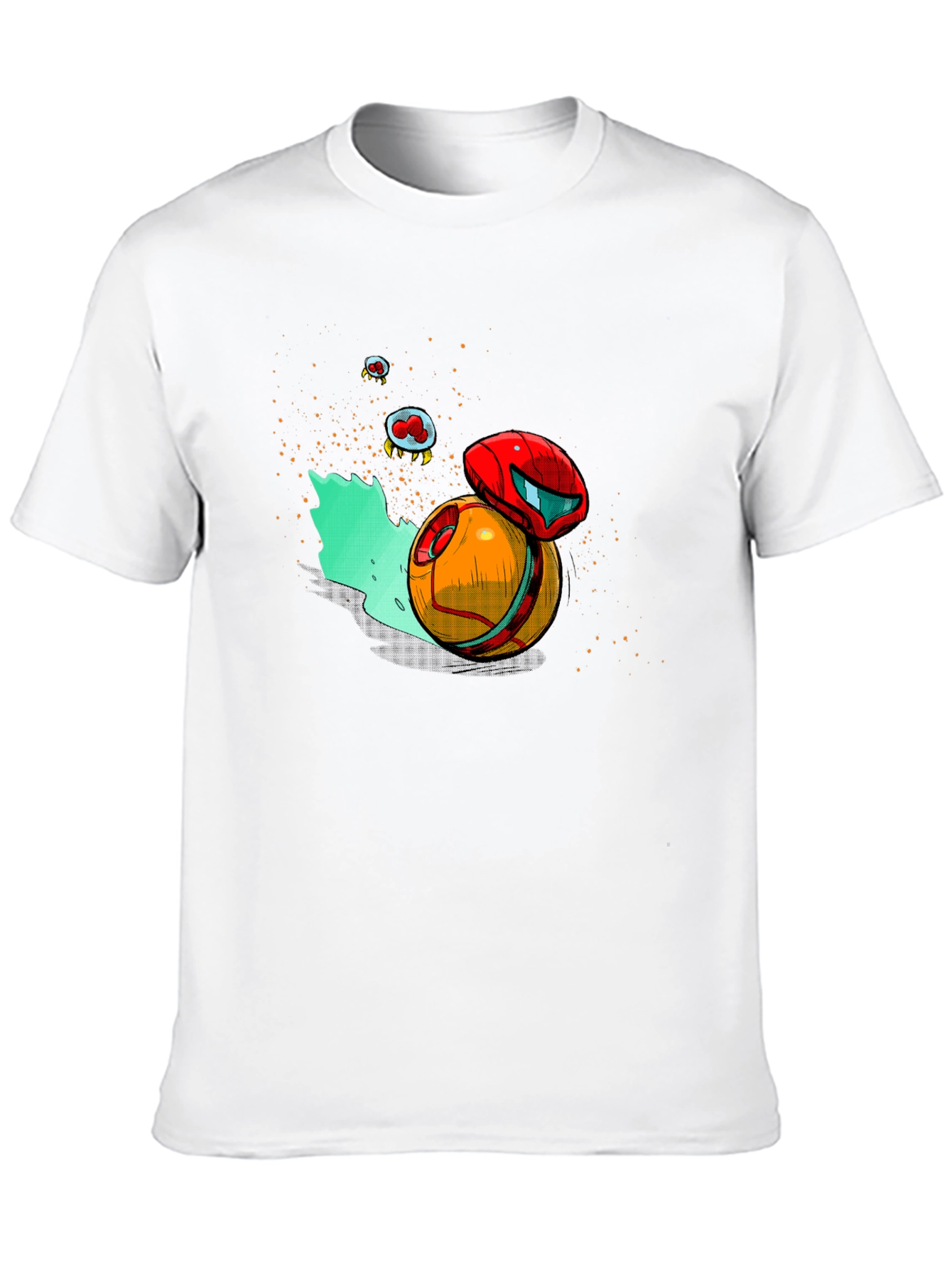 Metroid Morph Ball T-Shirt - Black Graphic Tee