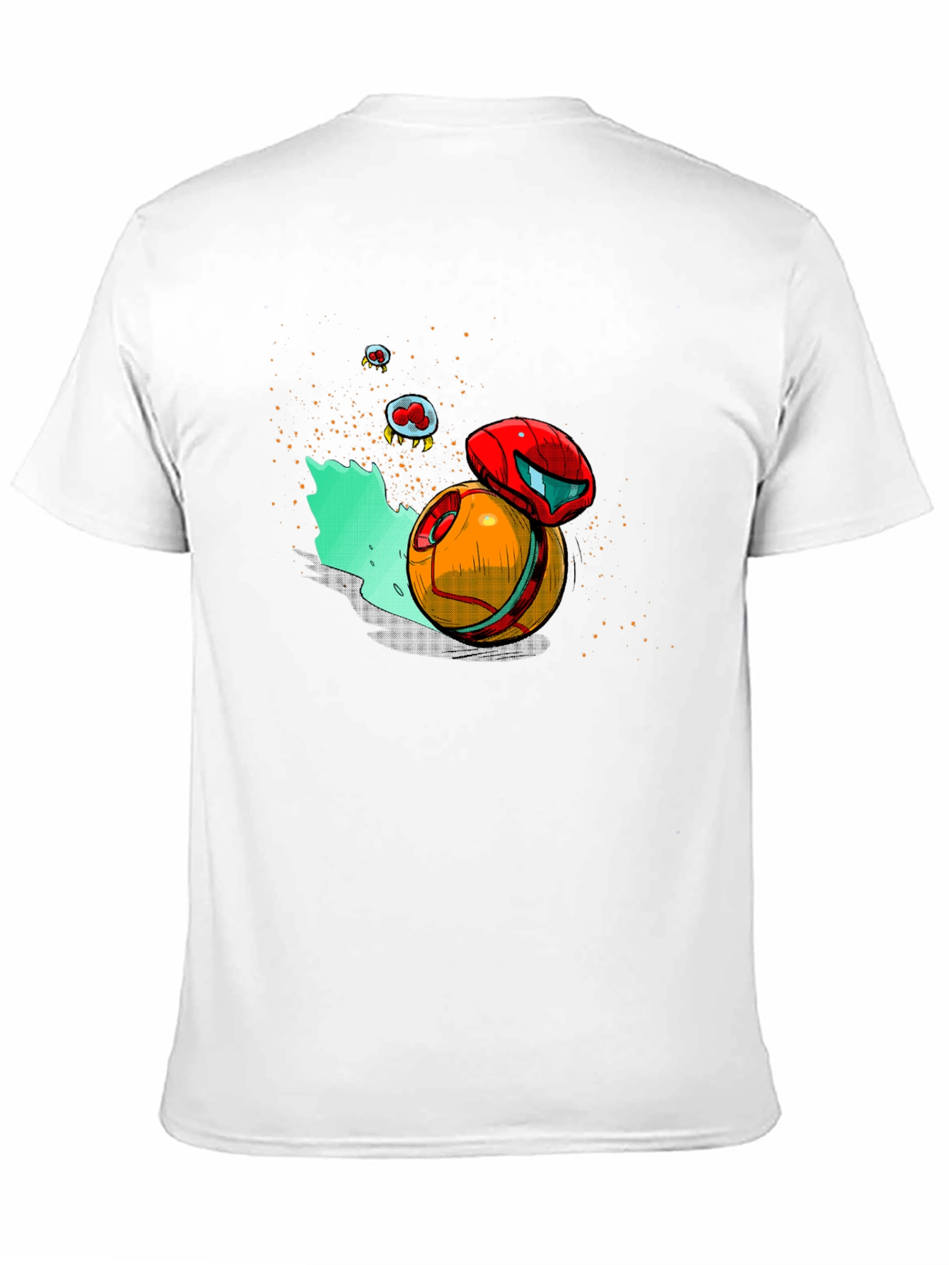 Metroid Morph Ball T-Shirt - Black Graphic Tee