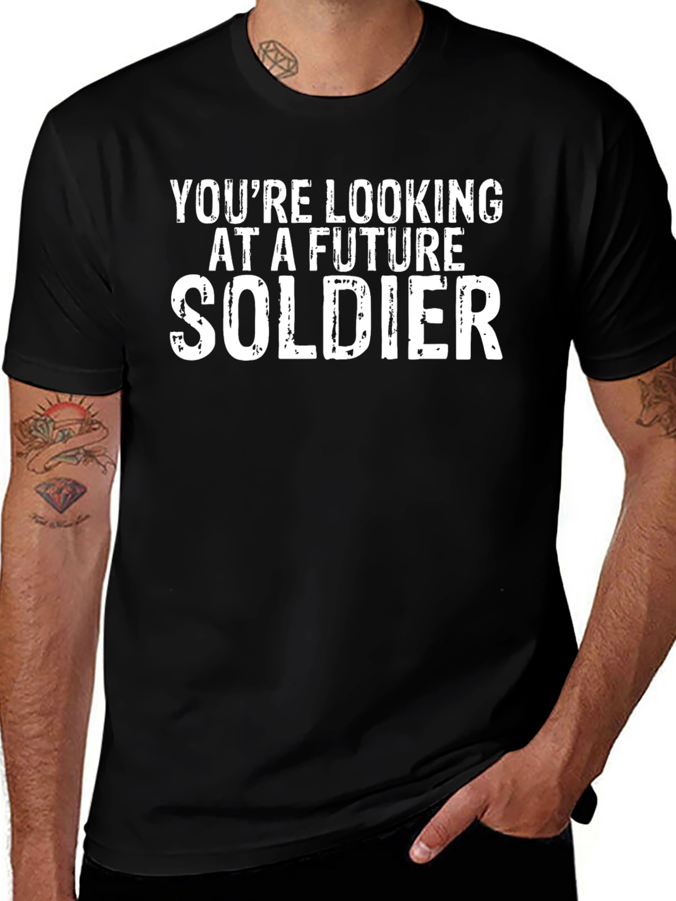 Future Soldier Graphic Tee - Military Aspirations