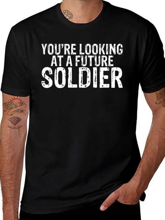 Future Soldier Graphic Tee - Military Aspirations