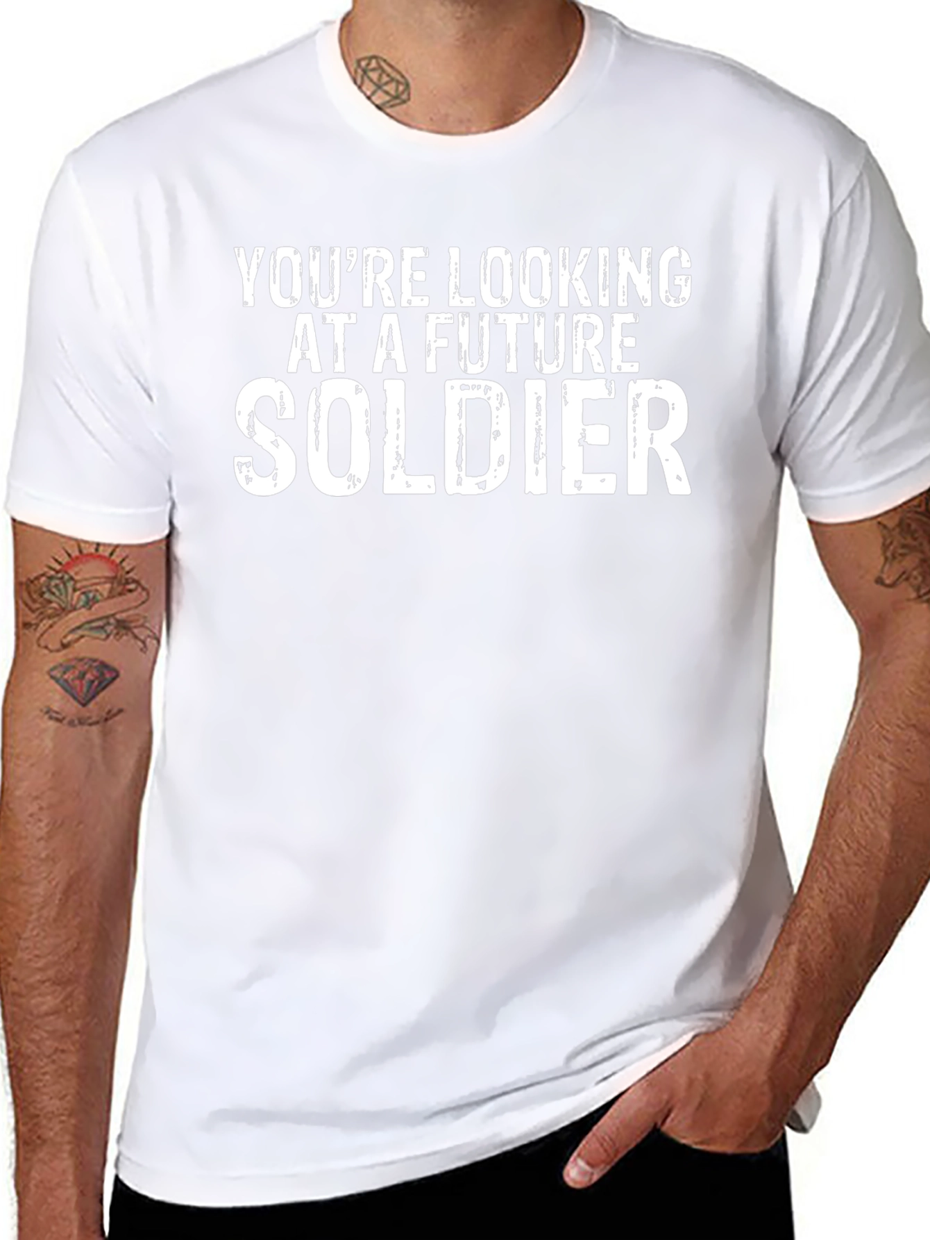 Future Soldier Graphic Tee - Military Aspirations