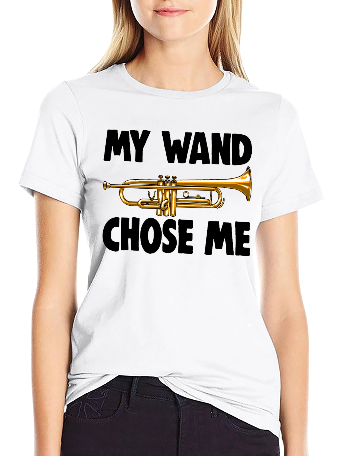 My Wand Chose Me Trumpet T-Shirt
