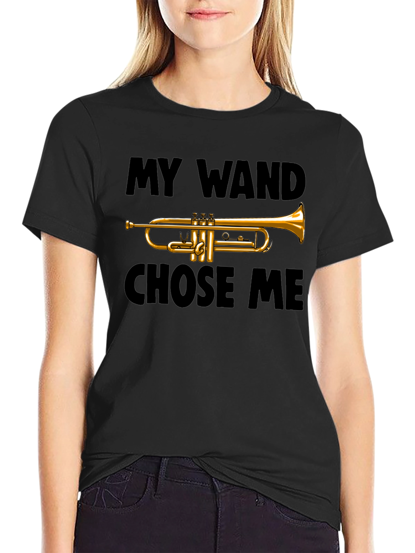My Wand Chose Me Trumpet T-Shirt