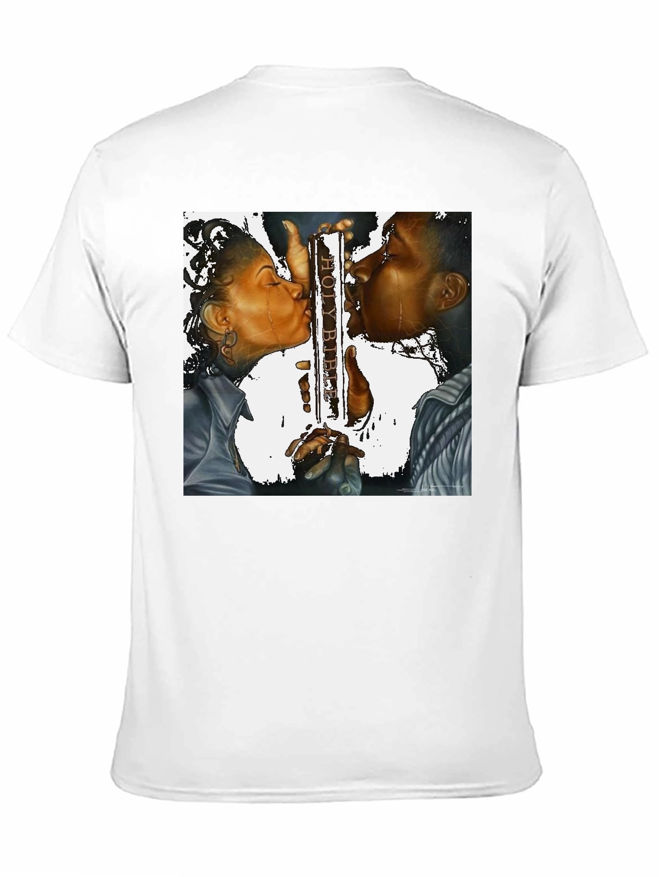 Holy Kiss Unisex Black T-Shirt