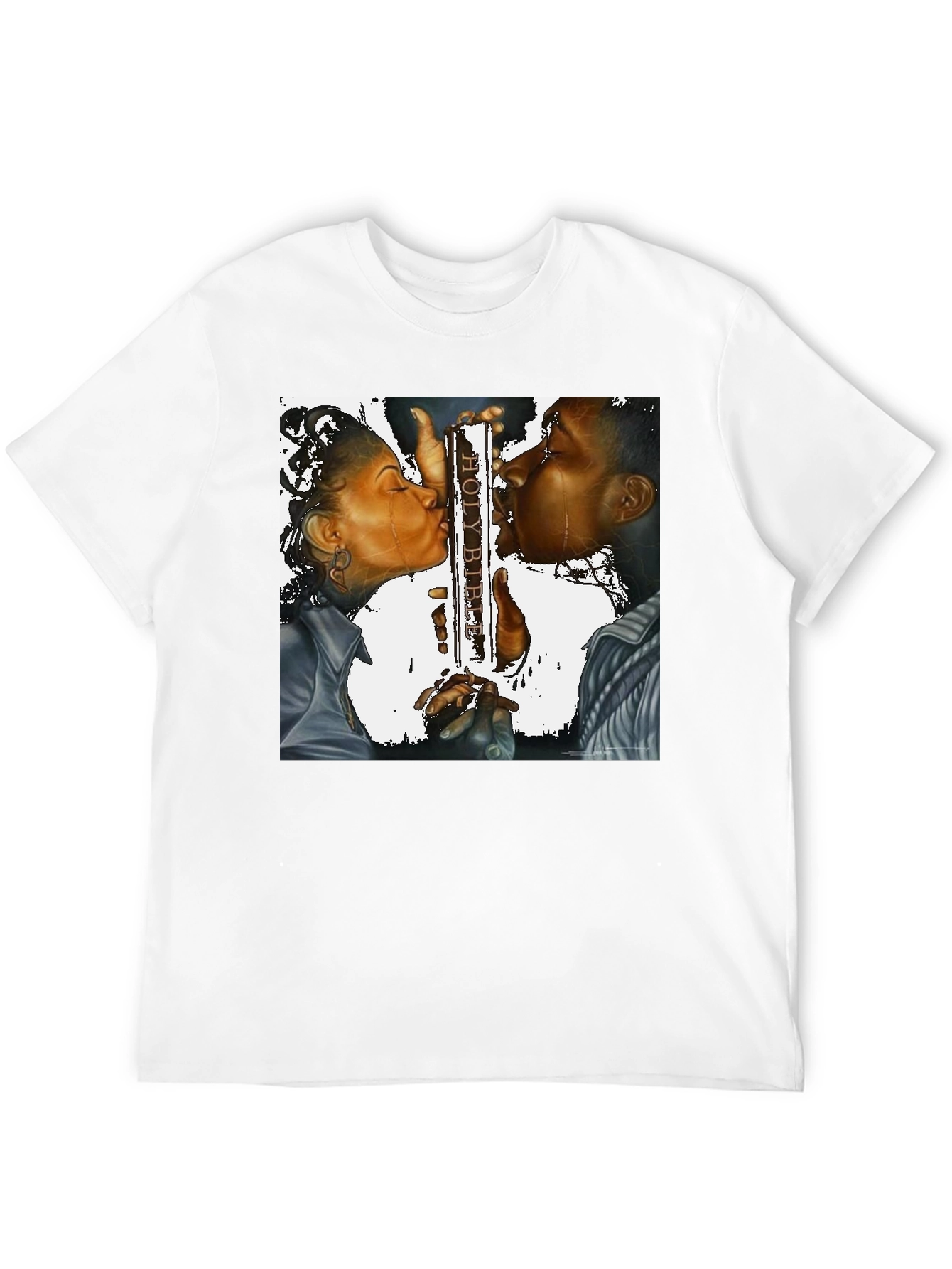 Holy Kiss Unisex Black T-Shirt