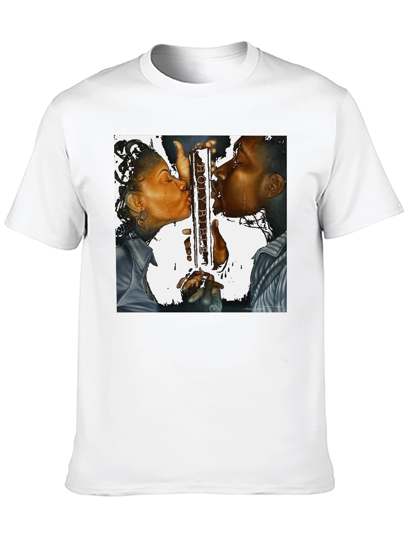 Holy Kiss Unisex Black T-Shirt
