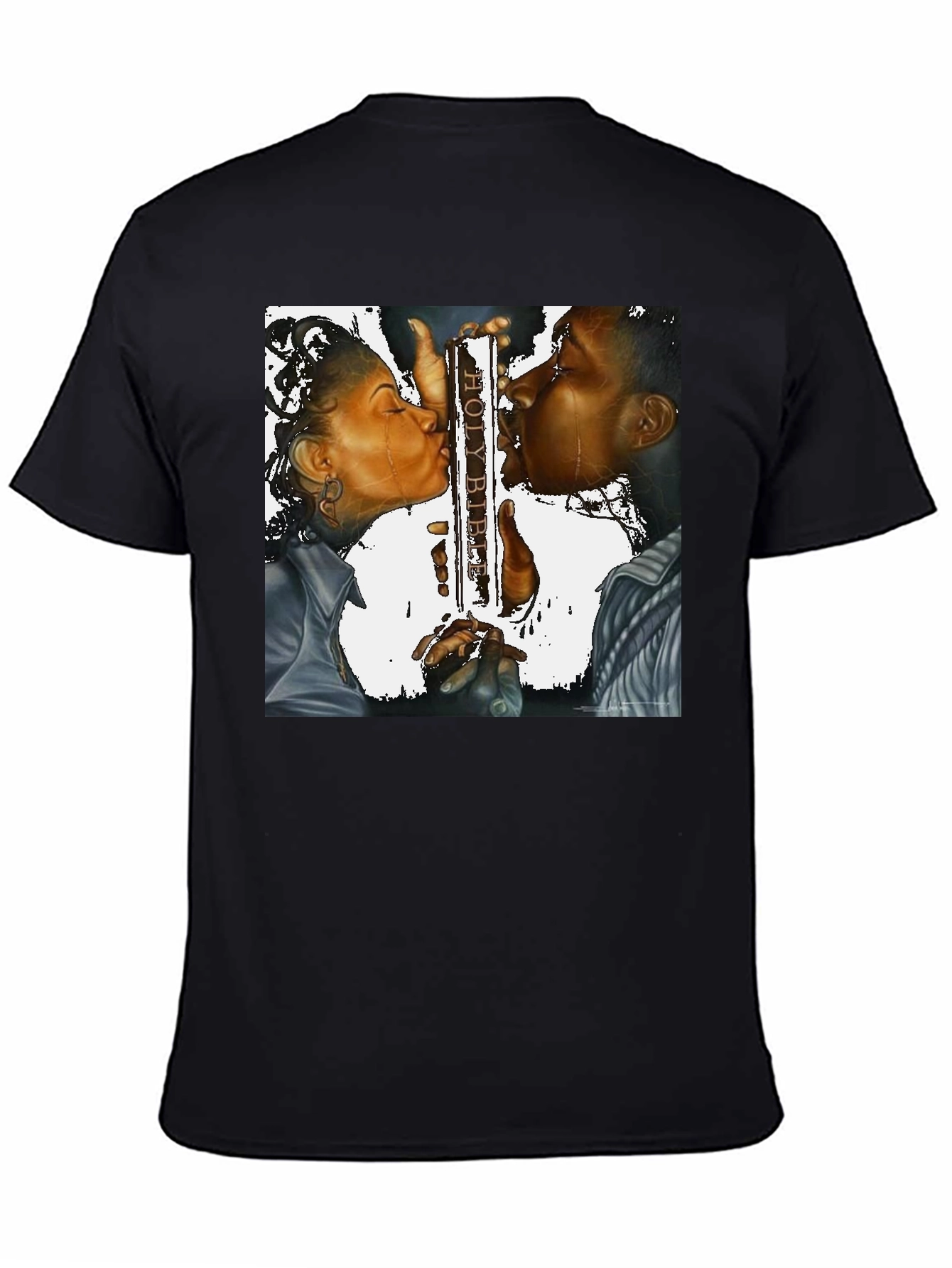 Holy Kiss Unisex Black T-Shirt