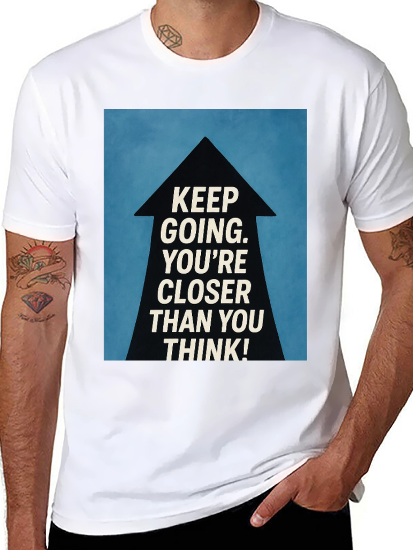 Motivational Keep Going T-Shirt