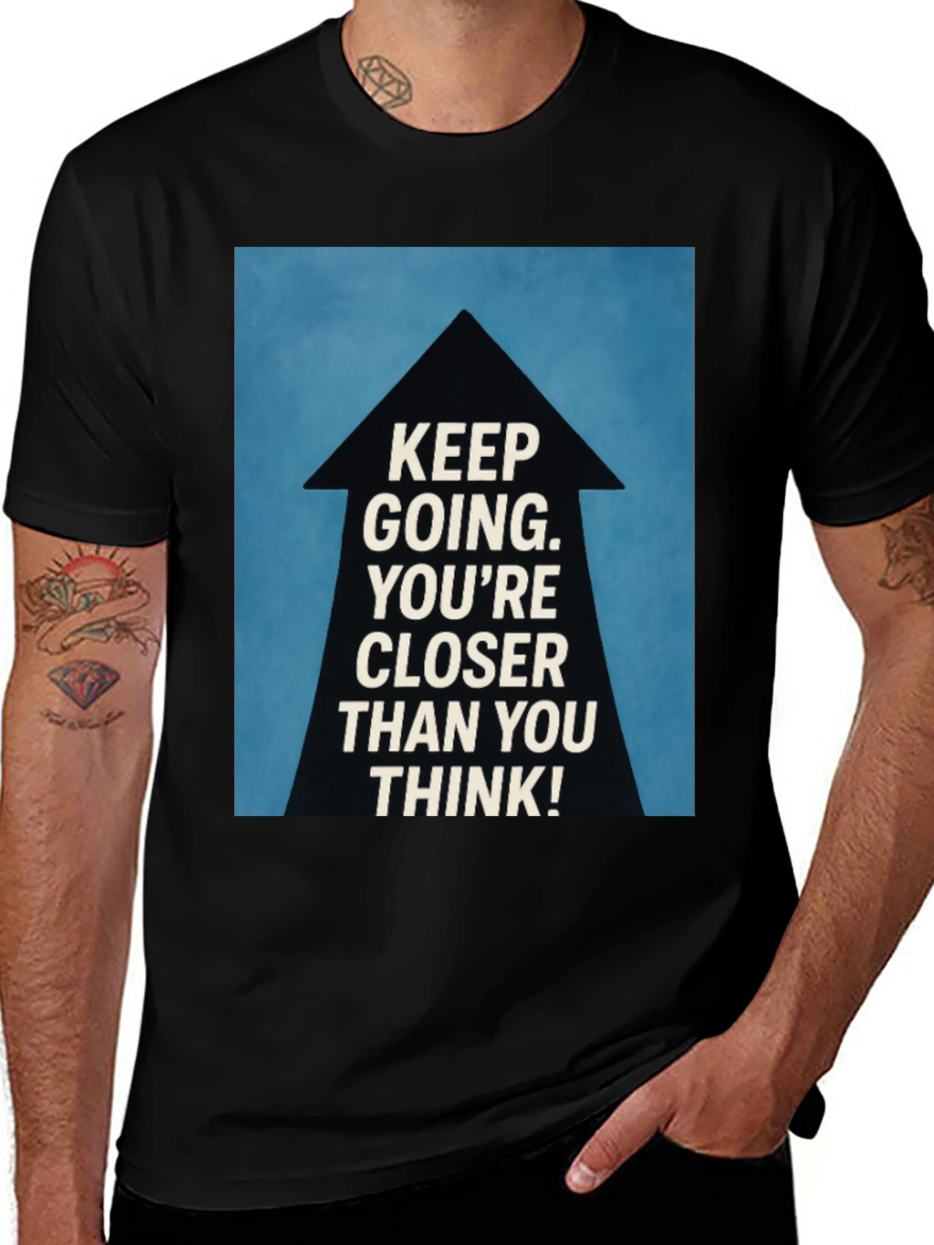 Motivational Keep Going T-Shirt
