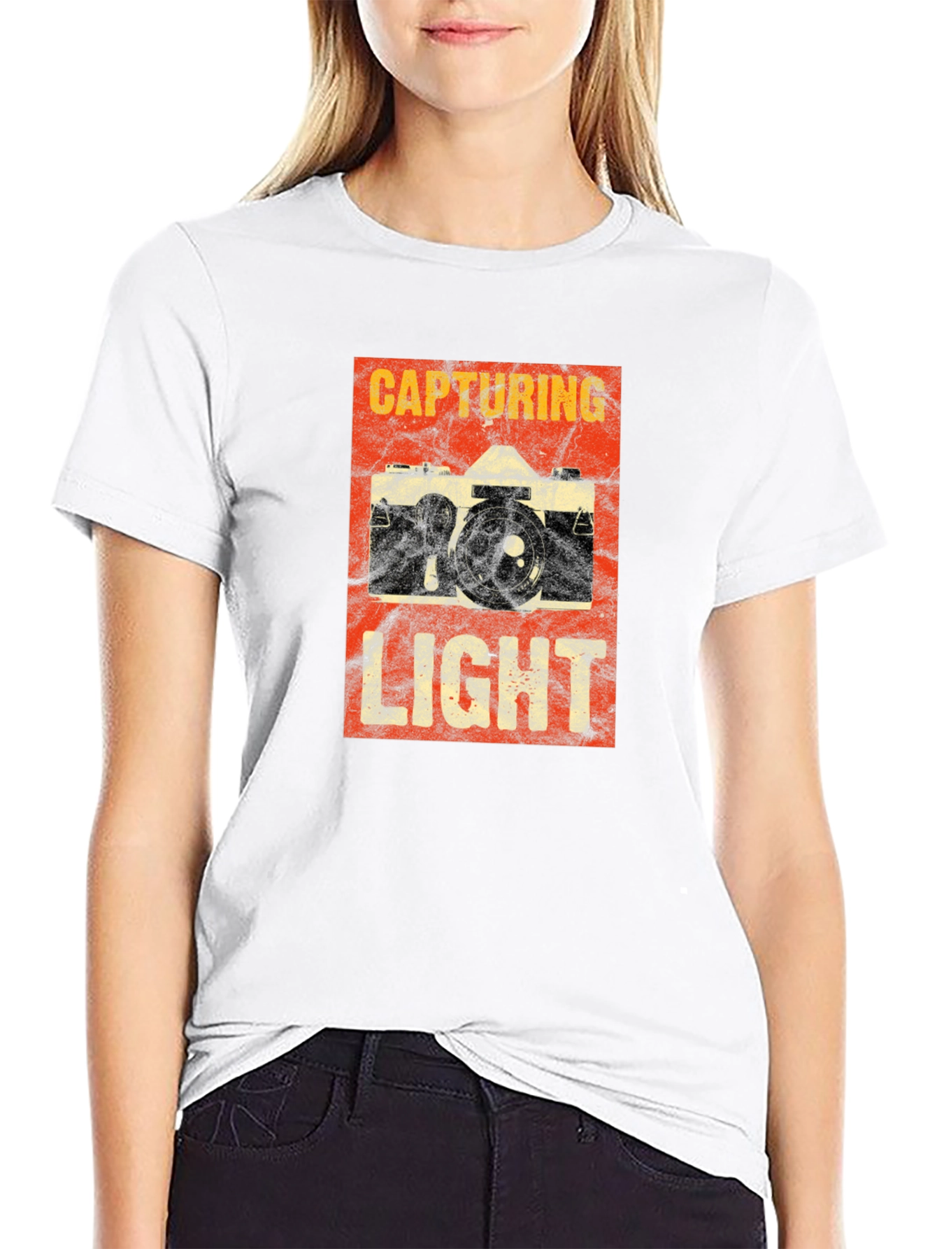 Capturing Light Graphic Tee - Photographer T-Shirt