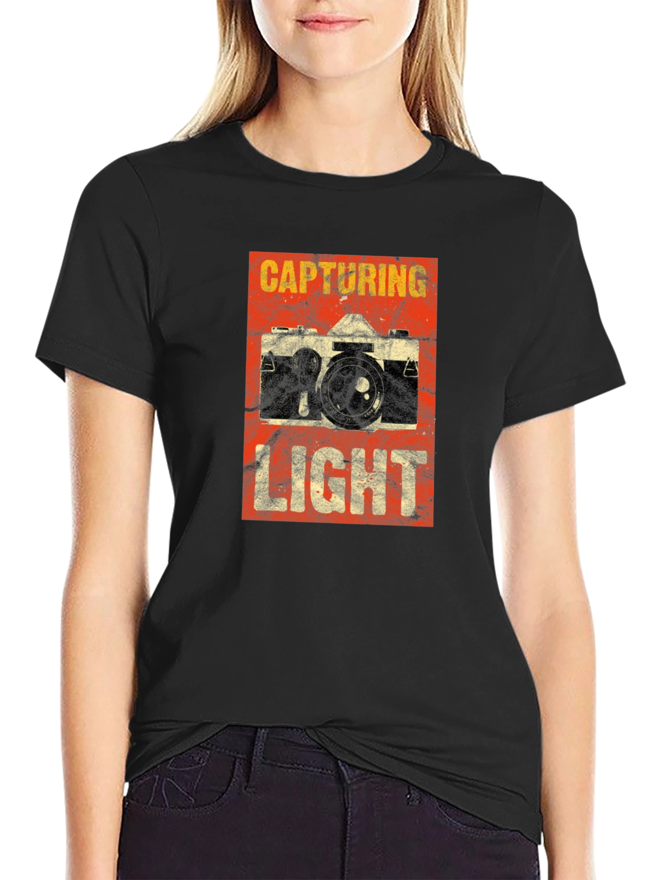 Capturing Light Graphic Tee - Photographer T-Shirt
