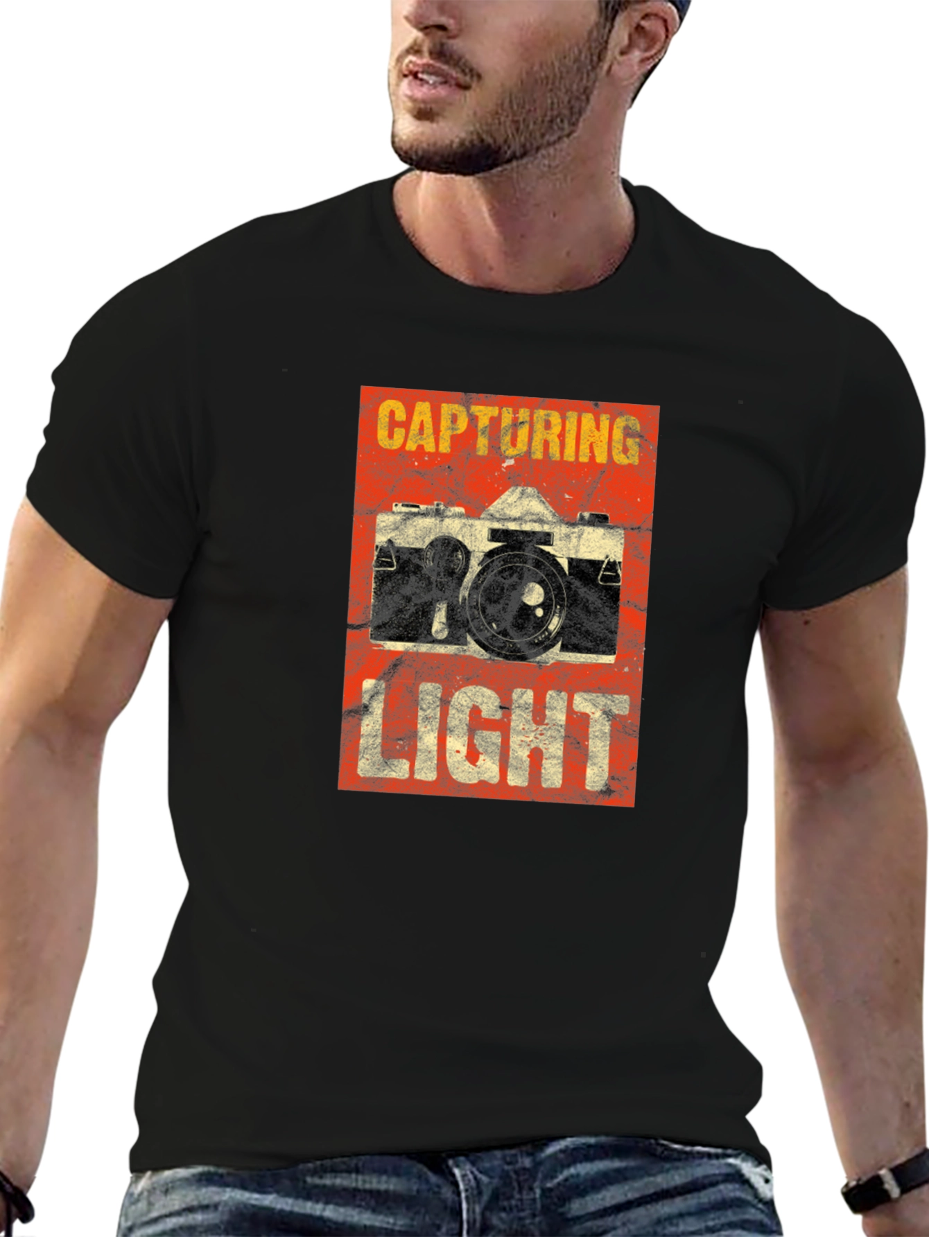 Capturing Light Graphic Tee - Photographer T-Shirt