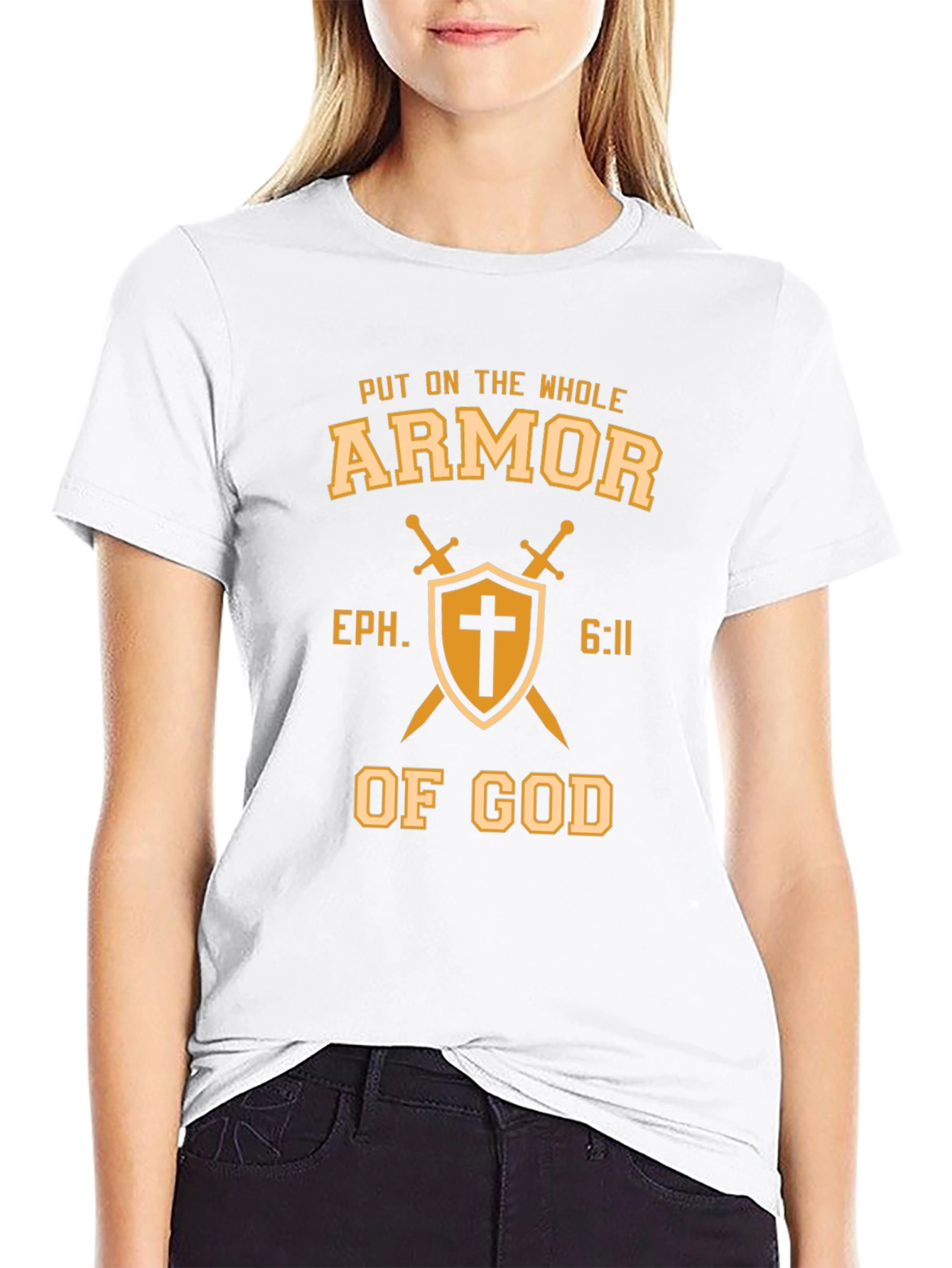 Armor of God T-Shirt Ephesians 6:11 Christian Tee