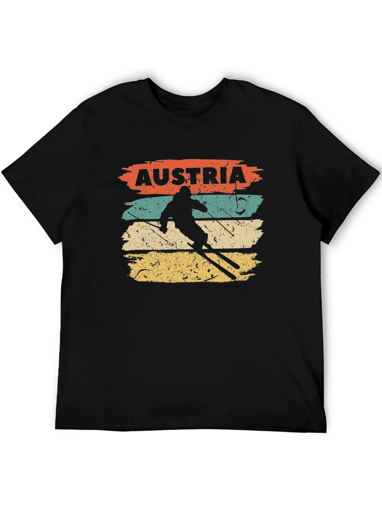 Austria Skiing Retro T-Shirt