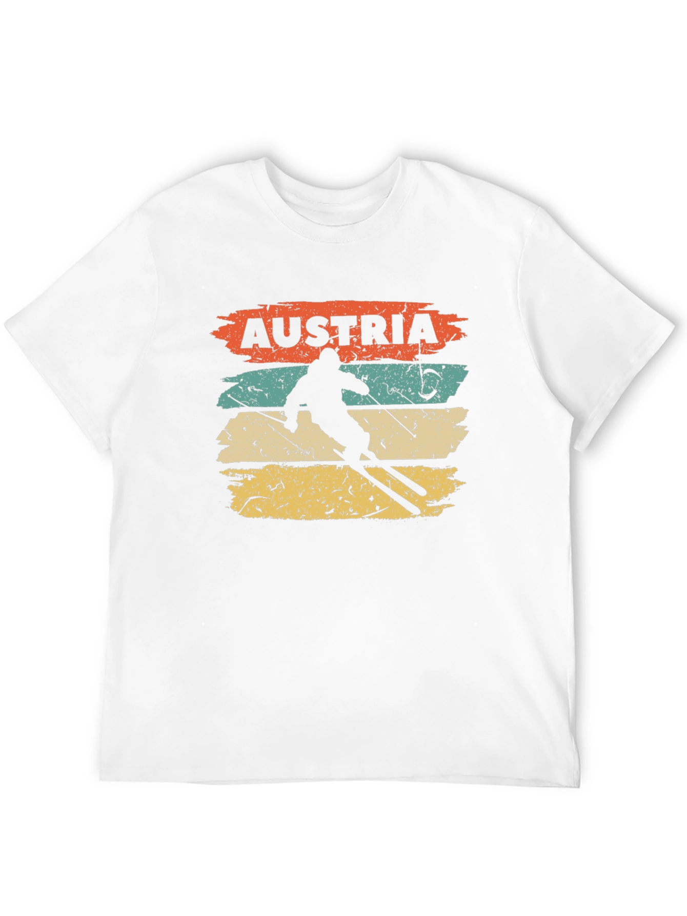 Austria Skiing Retro T-Shirt