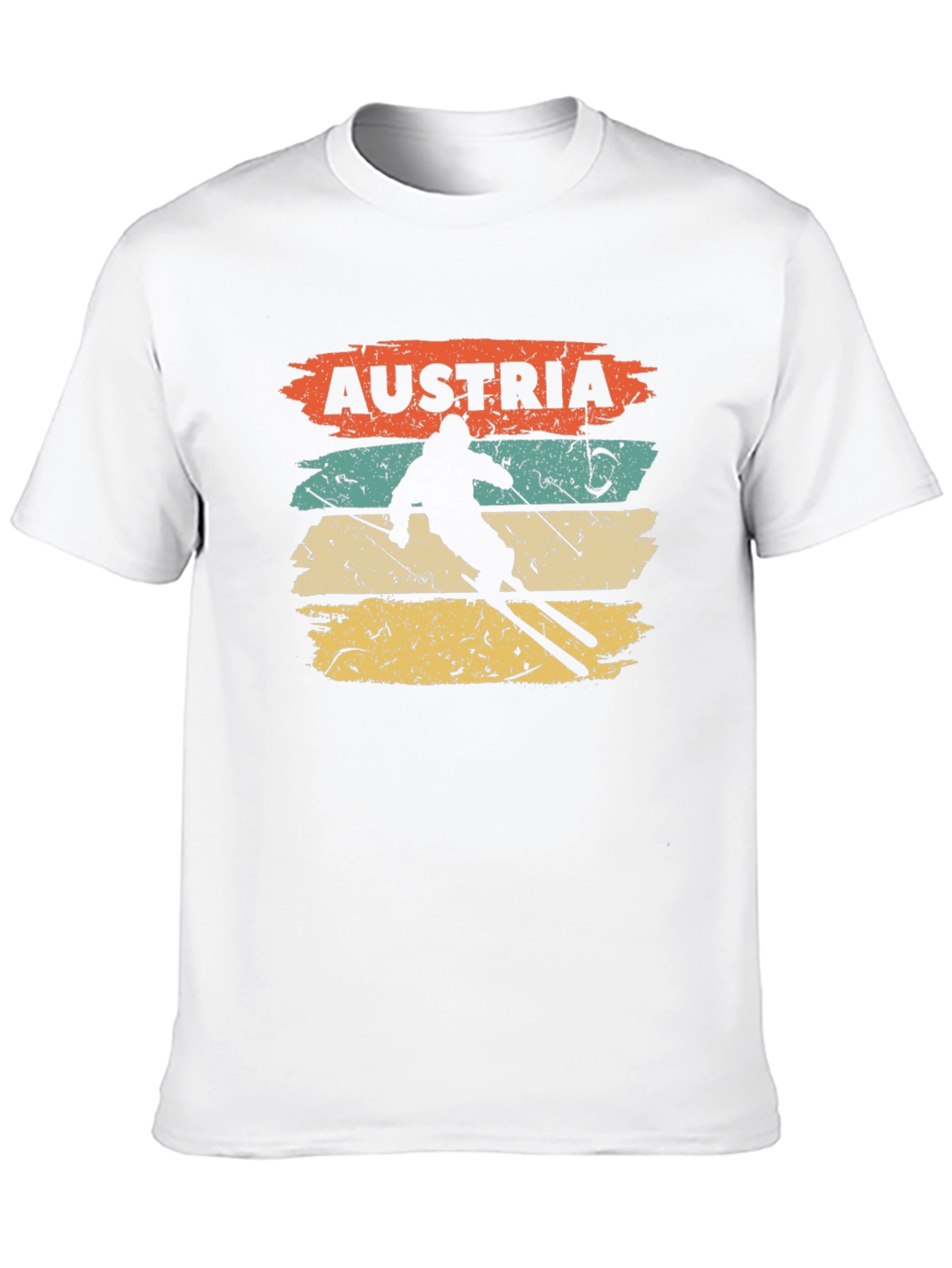 Austria Skiing Retro T-Shirt