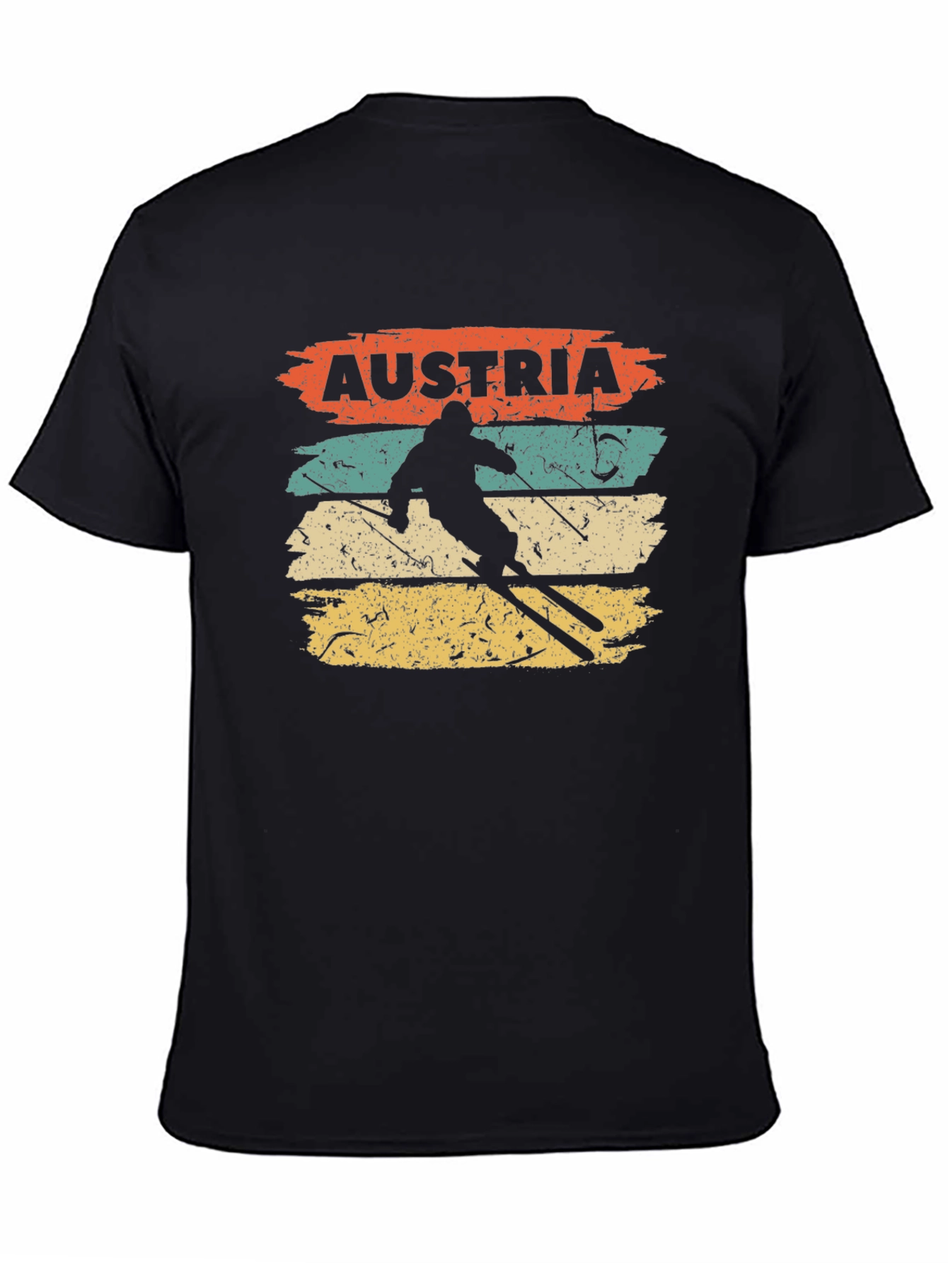 Austria Skiing Retro T-Shirt