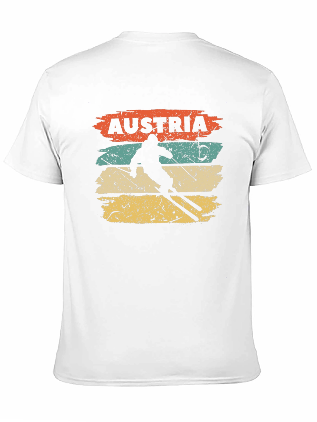 Austria Skiing Retro T-Shirt