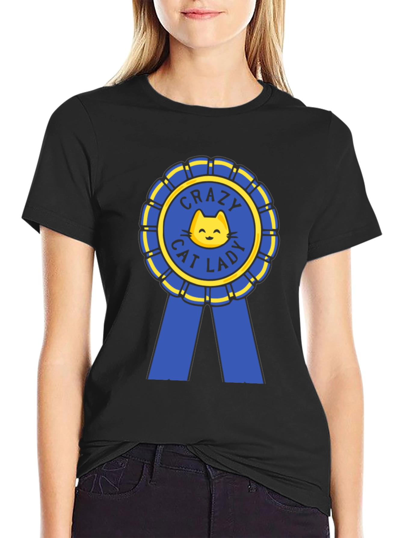 Crazy Cat Lady T-Shirt - Novelty Cat Lover Tee