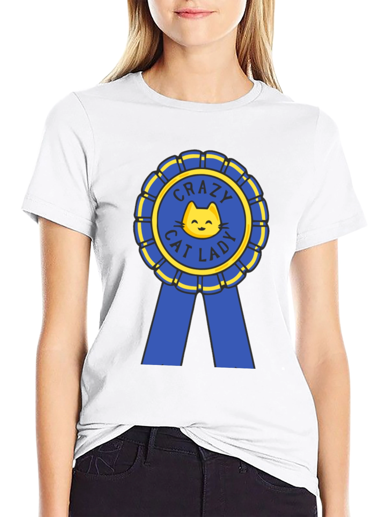 Crazy Cat Lady T-Shirt - Novelty Cat Lover Tee