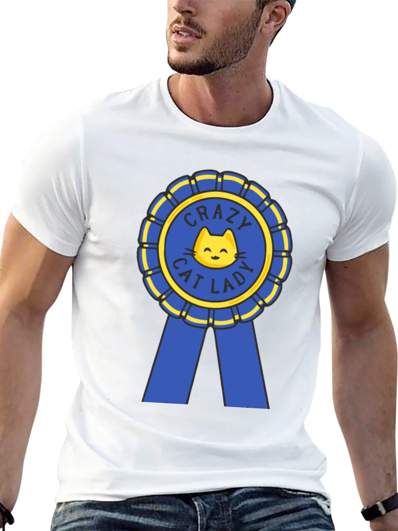 Crazy Cat Lady T-Shirt - Novelty Cat Lover Tee
