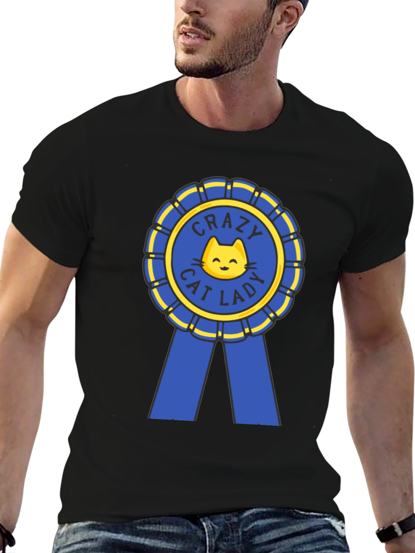 Crazy Cat Lady T-Shirt - Novelty Cat Lover Tee