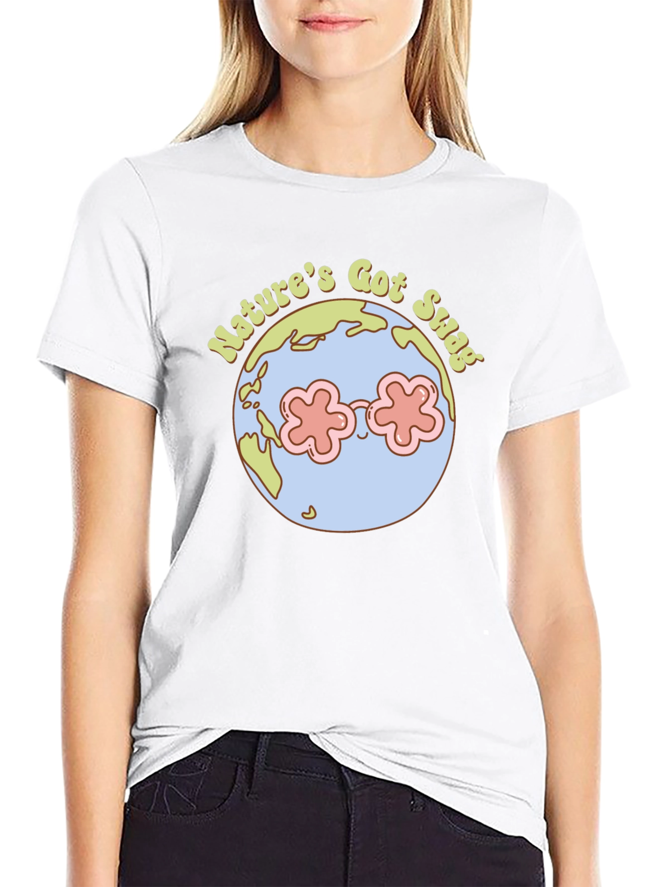 Natures Got Swag Black T-Shirt