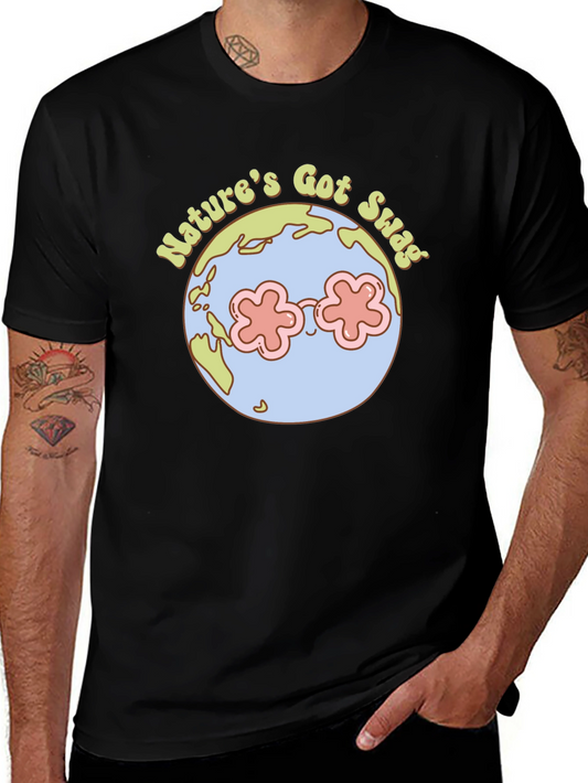 Natures Got Swag Black T-Shirt