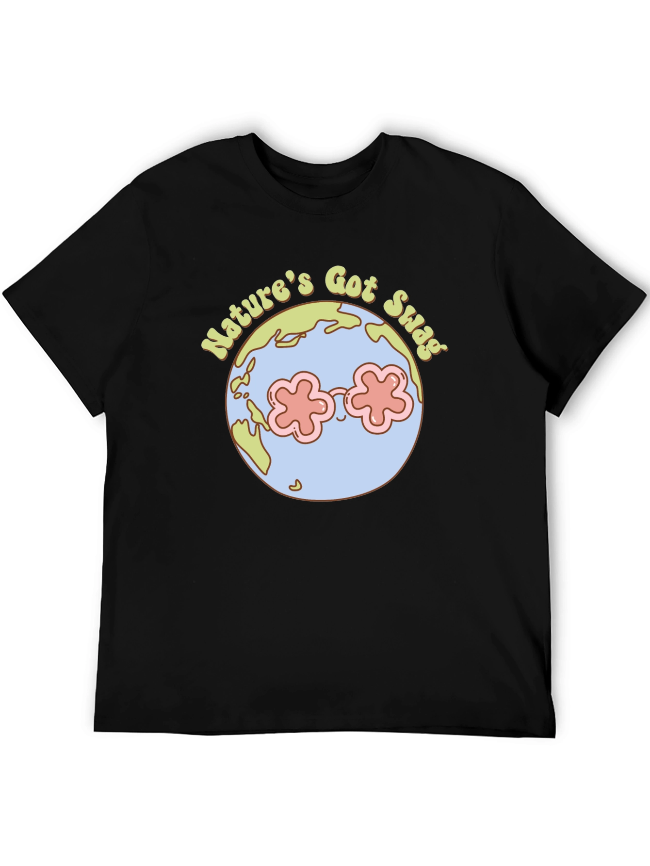 Natures Got Swag Black T-Shirt
