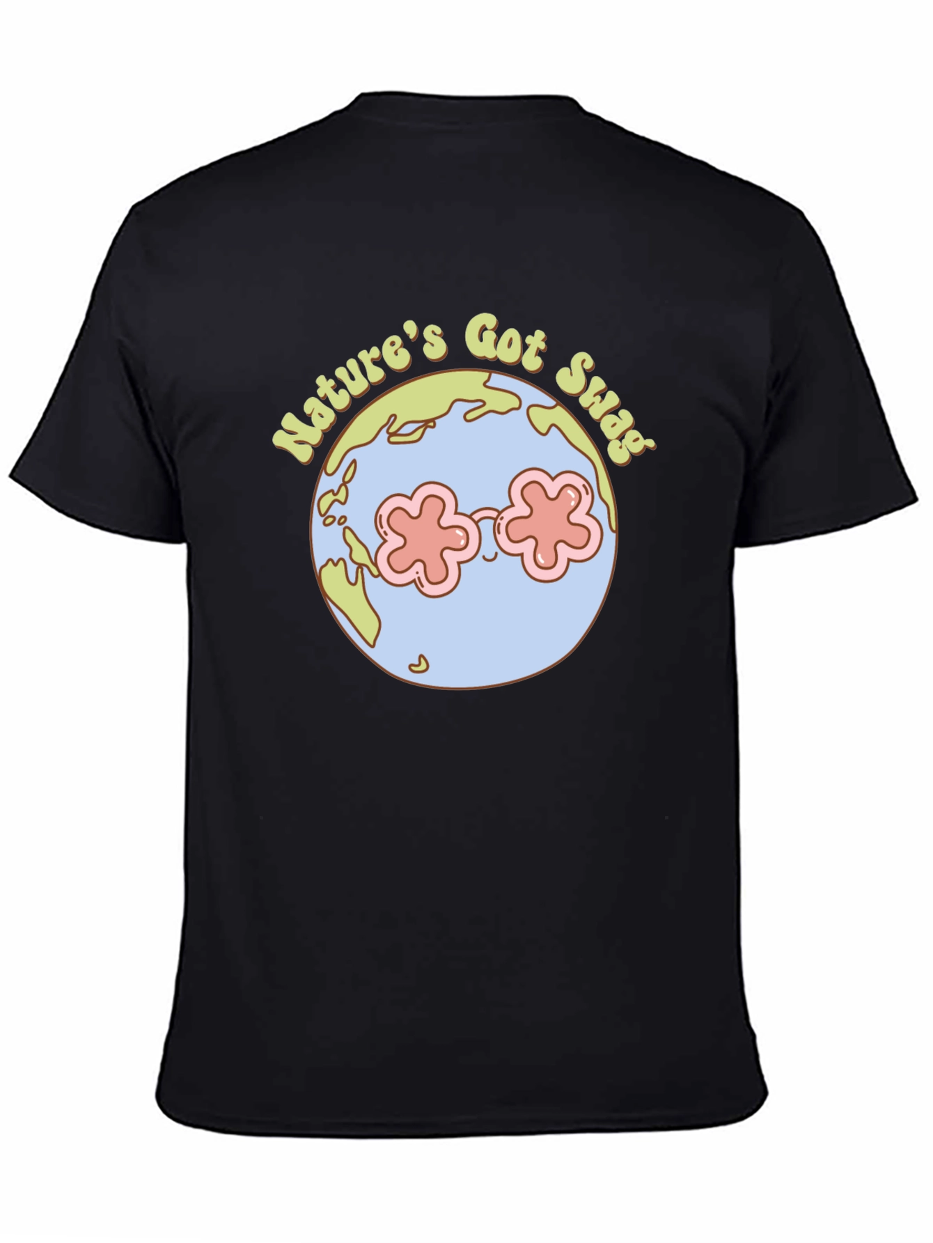Natures Got Swag Black T-Shirt