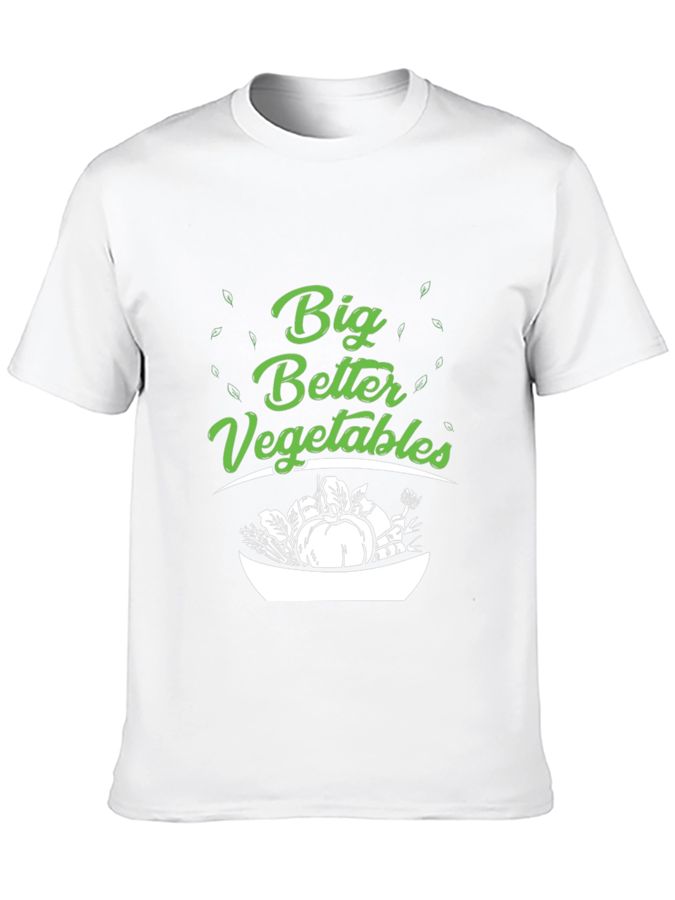 Big Better Vegetables Graphic Tee - Vegan Friendly