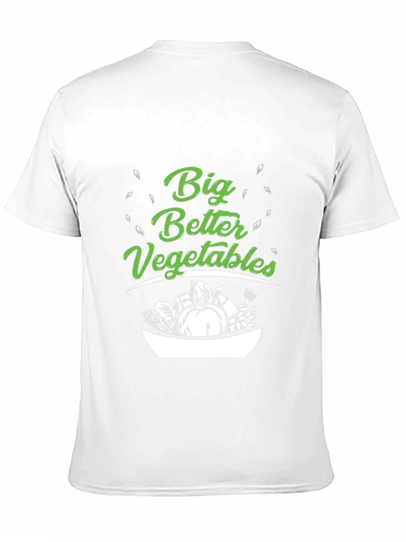 Big Better Vegetables Graphic Tee - Vegan Friendly