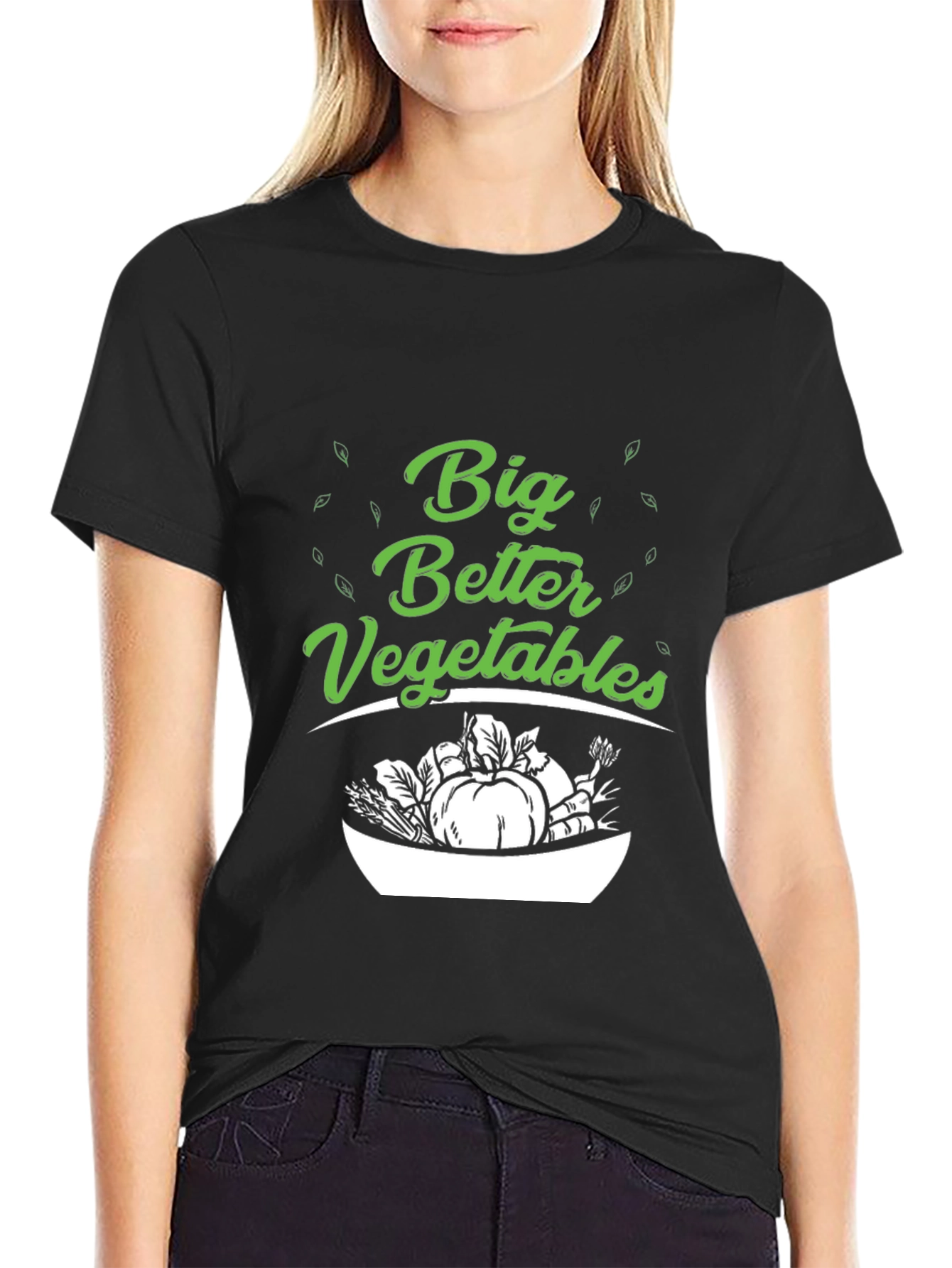 Big Better Vegetables Graphic Tee - Vegan Friendly