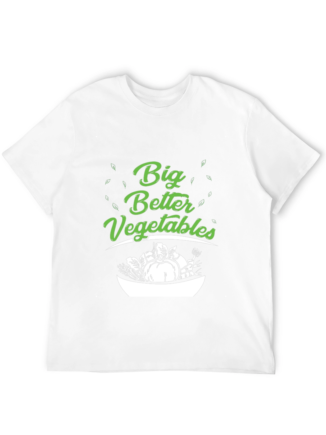 Big Better Vegetables Graphic Tee - Vegan Friendly