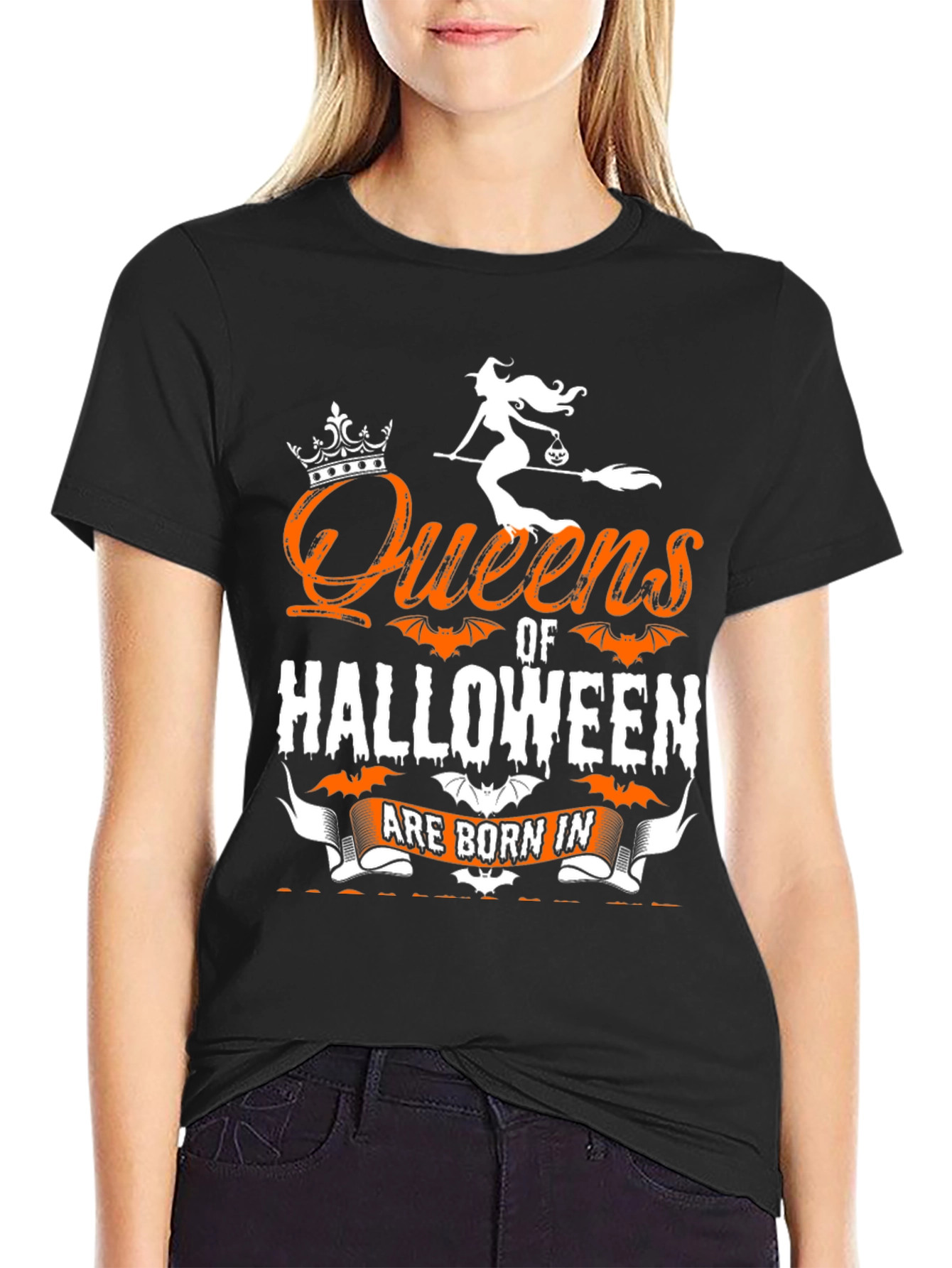 Queens of Halloween Birthday T-Shirt