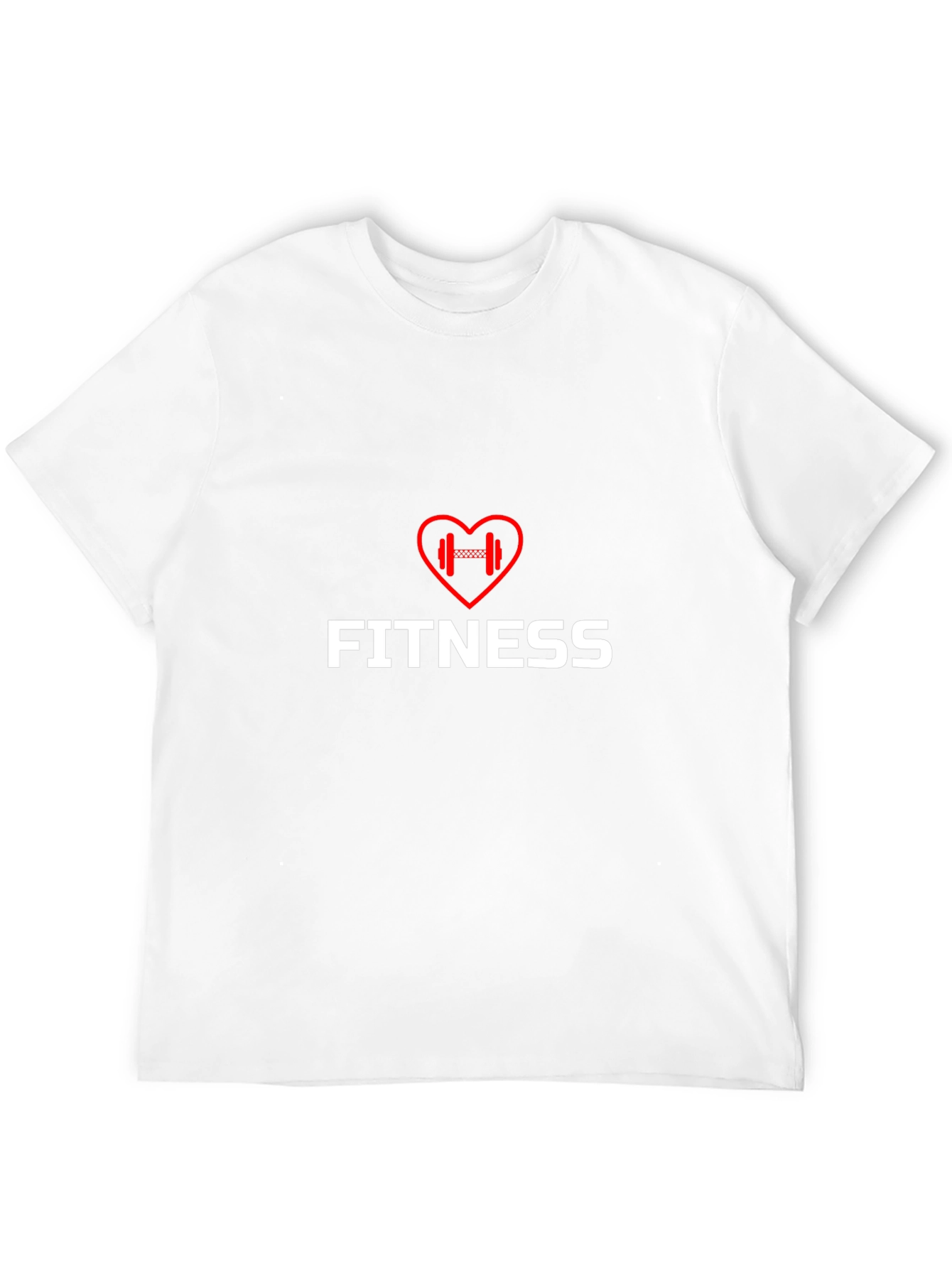 Fitness Heartbeat T-Shirt - Gym Workout Tee